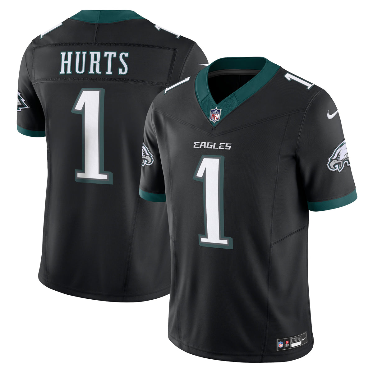 Jalen Hurts Philadelphia Eagles Nike Alternate Vapor F.U.S.E. Limited Jersey Black