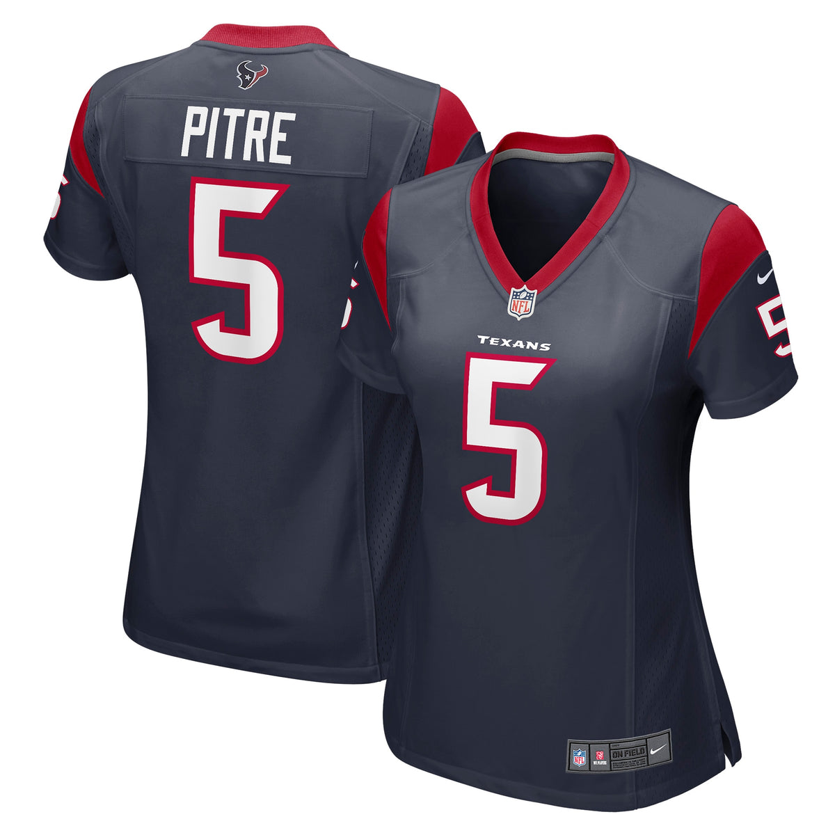 Jalen Pitre Houston Texans Nike Women's Game Player Jersey Navy