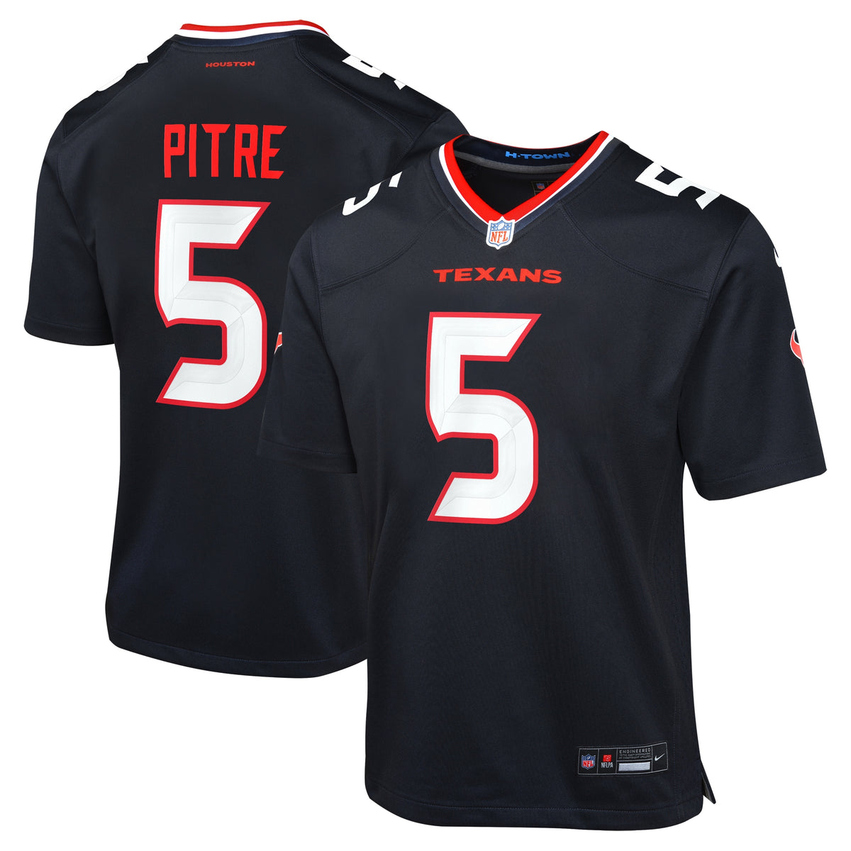 Jalen Pitre Houston Texans Nike Youth Game Jersey Navy