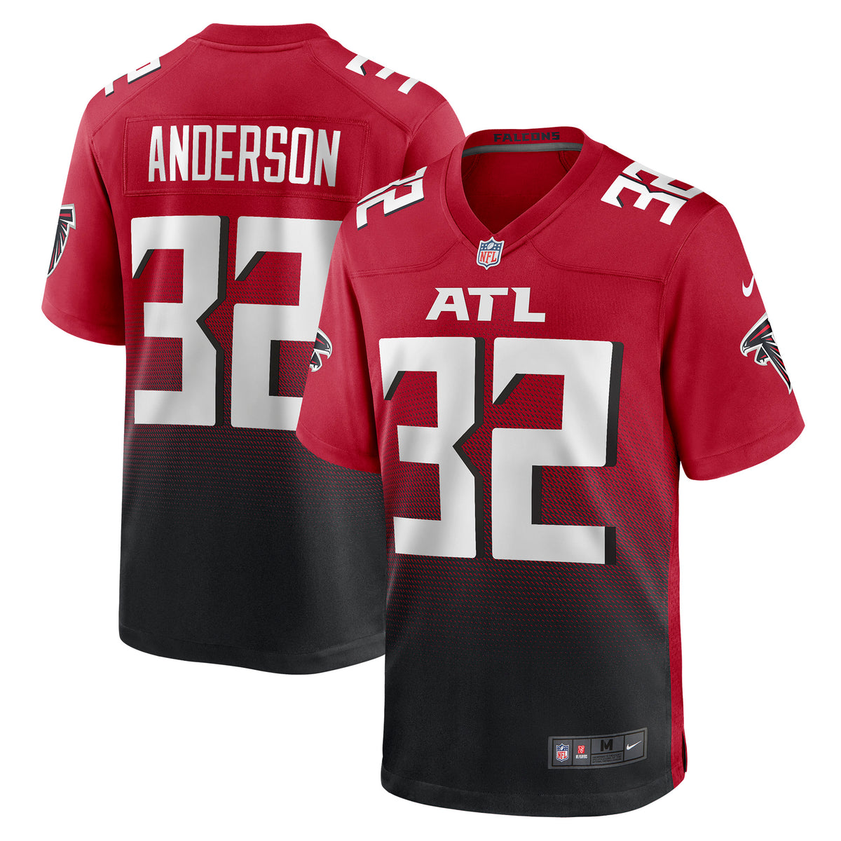 Jamal Anderson Atlanta Falcons Nike Retired Player Alternate Game Jersey Red