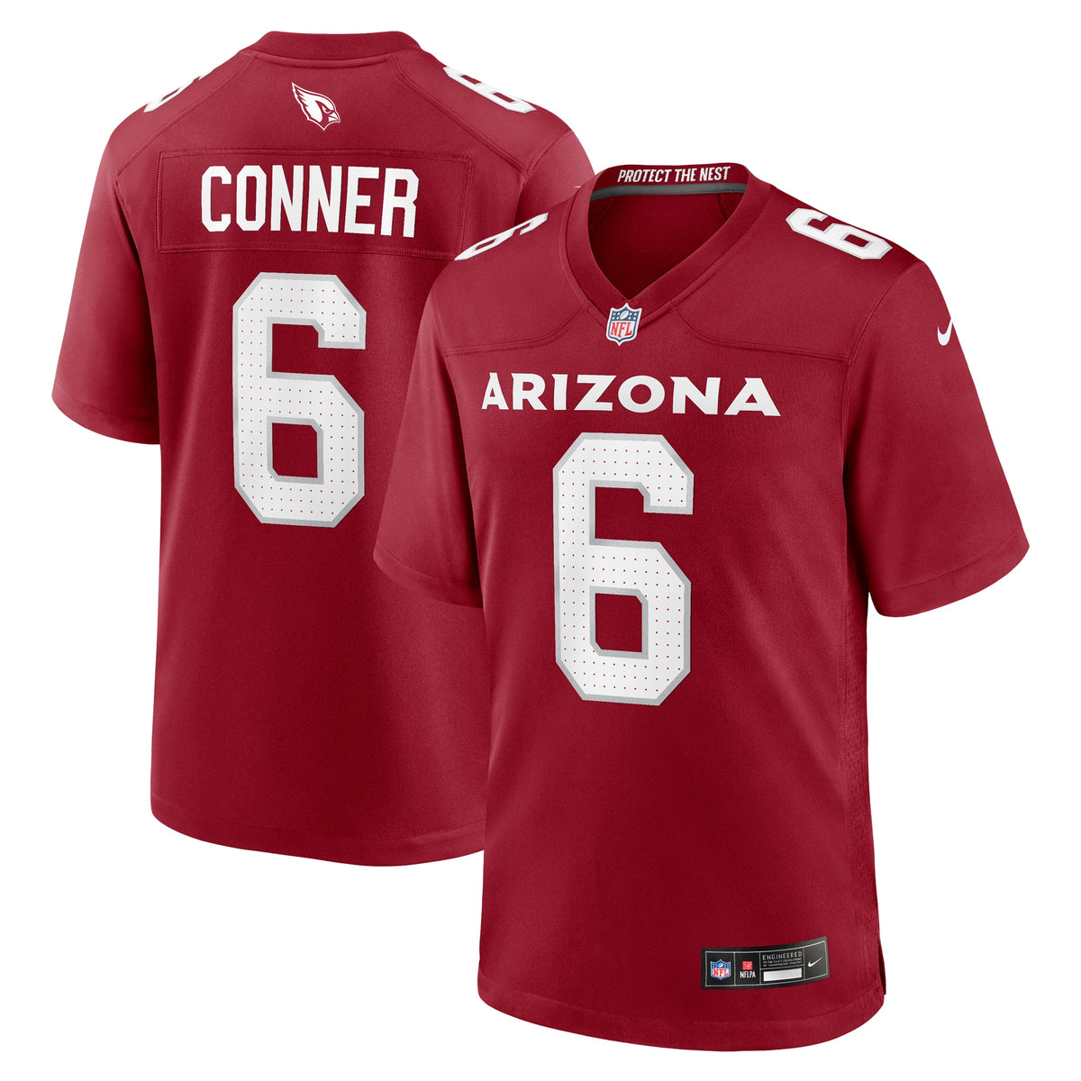 James Conner Arizona Cardinals Nike Home Game Jersey Cardinal