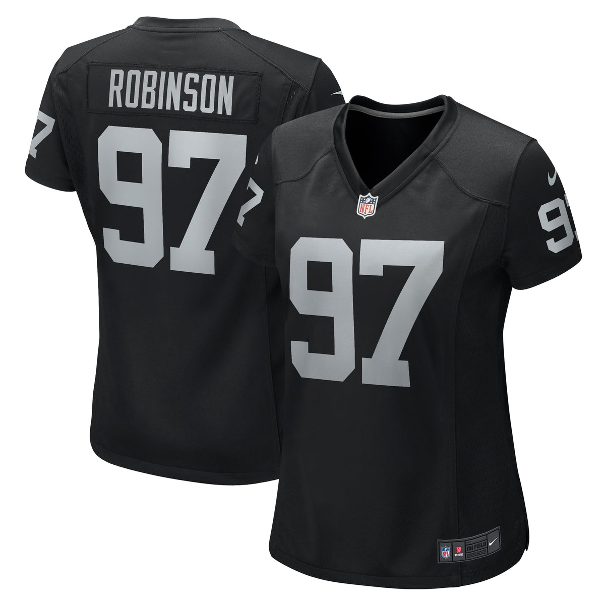 Janarius Robinson Las Vegas Raiders Nike Women's Team Game Jersey Black