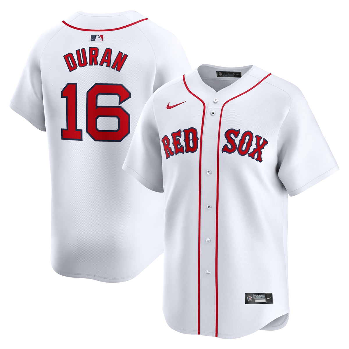 Jarren Duran Boston Red Sox Nike Home Limited Player Jersey White