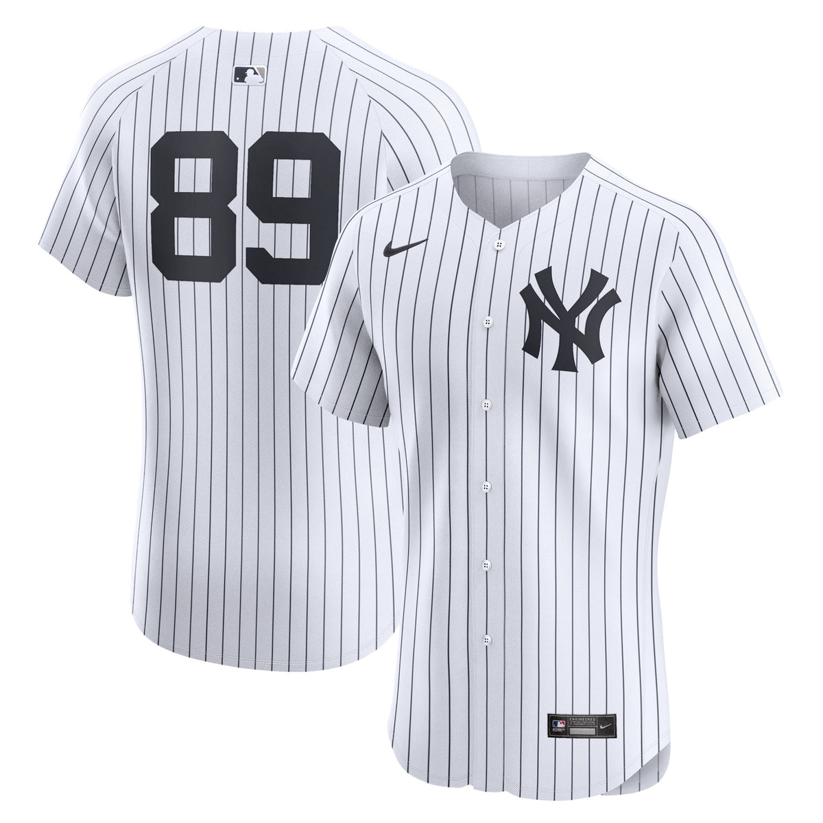 Jasson Dominguez New York Yankees Nike Home Elite Player Jersey White