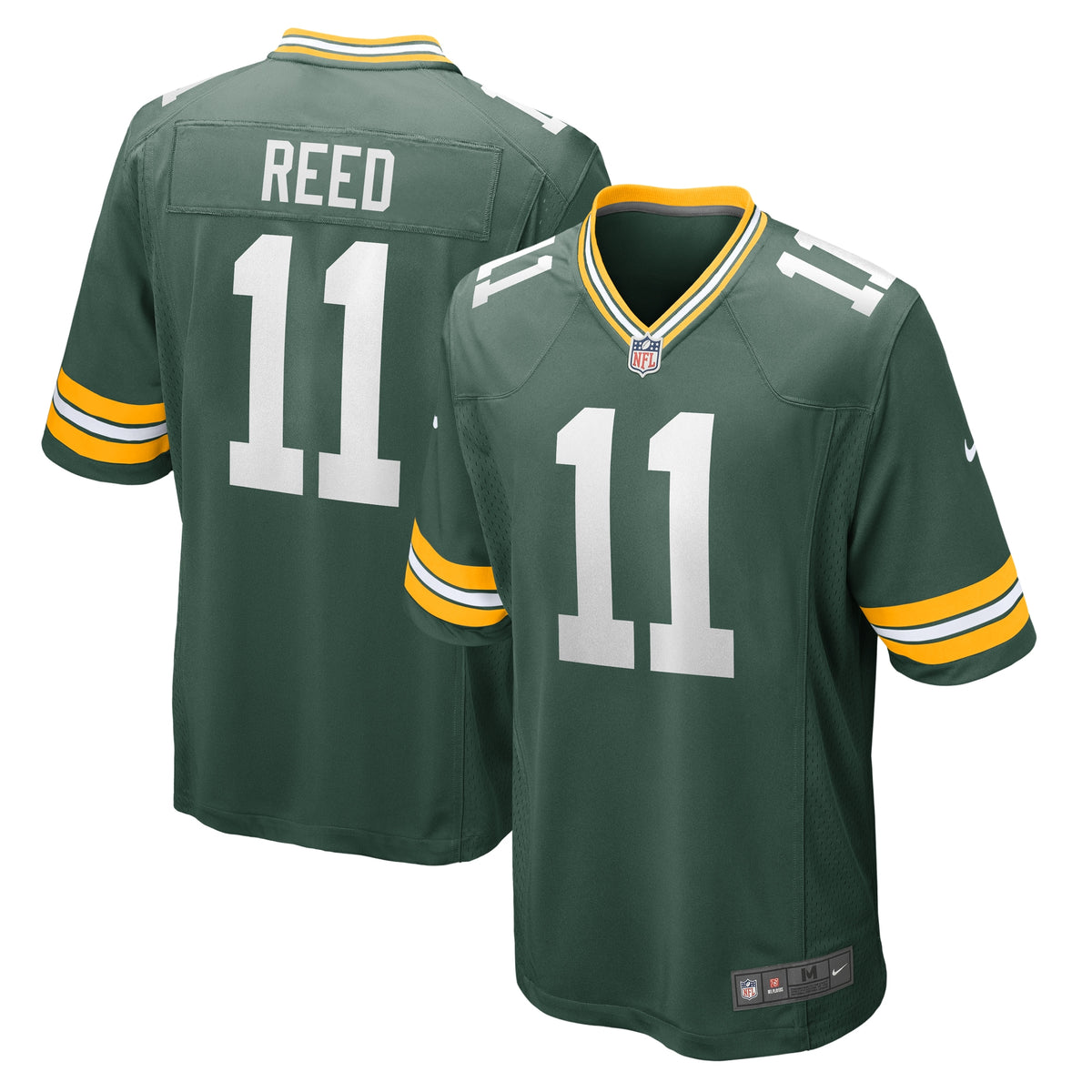 Jayden Reed Green Bay Packers Nike Game Jersey Green