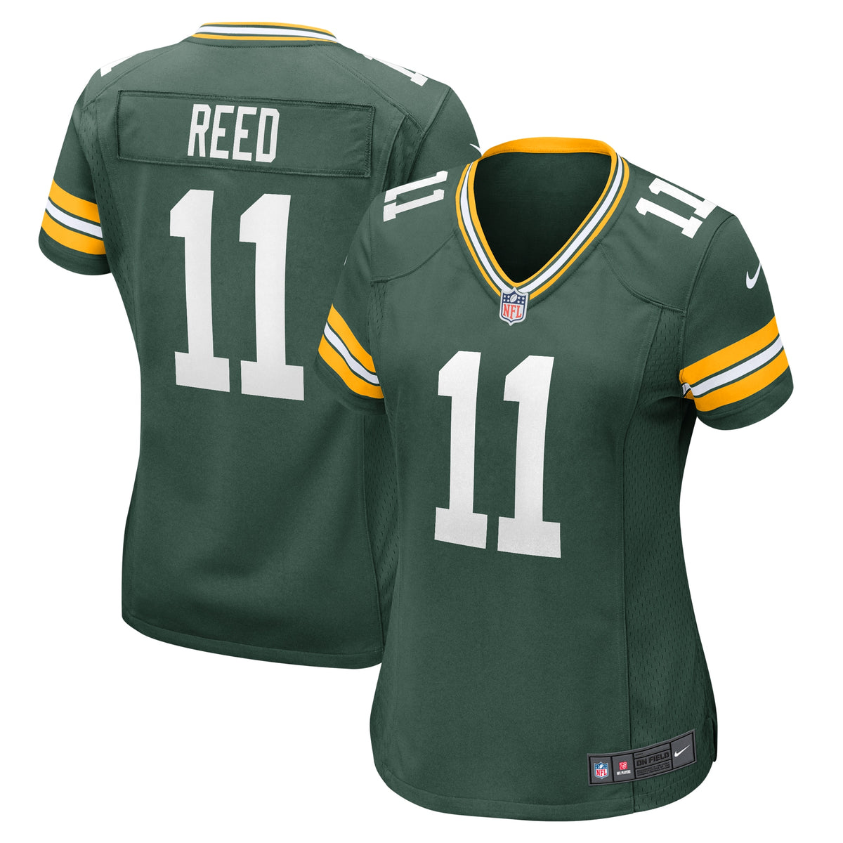 Jayden Reed Green Bay Packers Nike Women's Game Jersey Green
