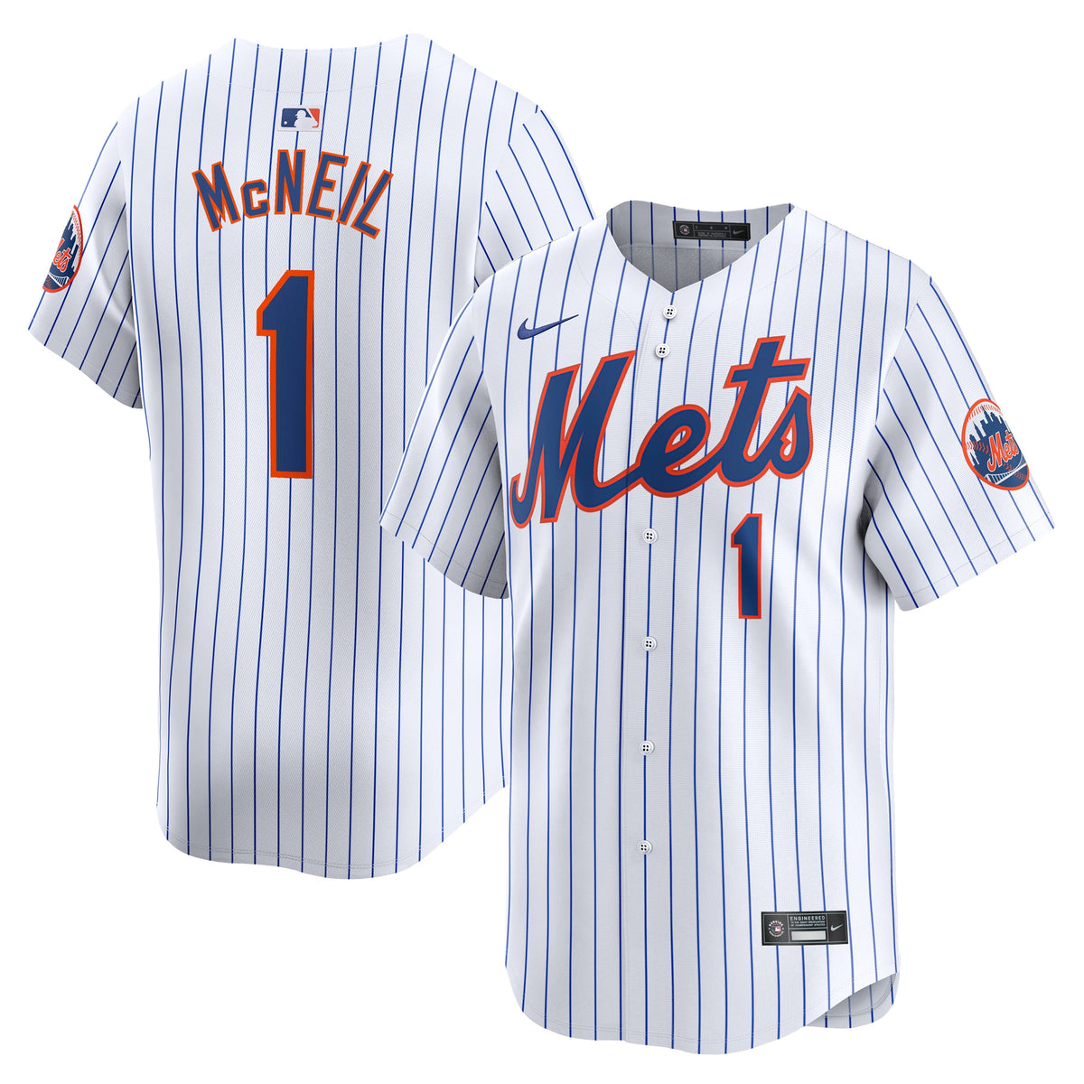 Jeff McNeil New York Mets Nike Home Limited Player Jersey White