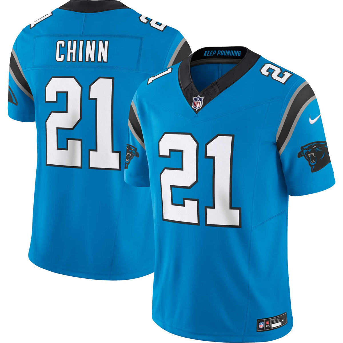 Jeremy Chinn Carolina Panthers Nike Vapor F.U.S.E. Limited Jersey Blue