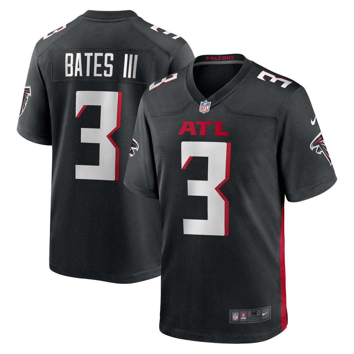 Jessie Bates III Atlanta Falcons Nike Game Player Jersey Black