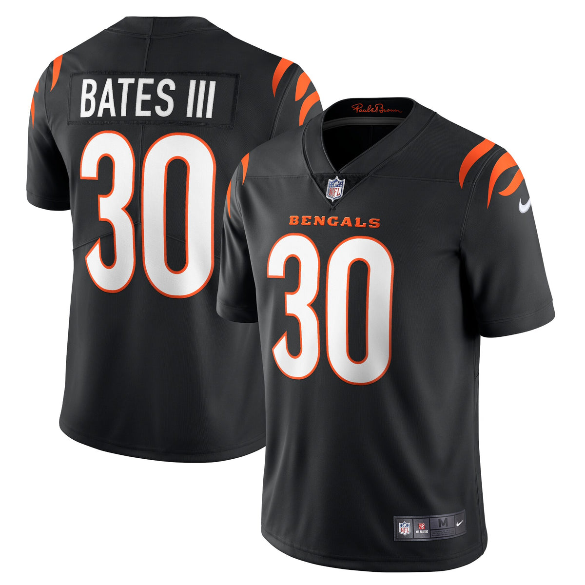 Jessie Bates III Cincinnati Bengals Nike Vapor Limited Jersey Black