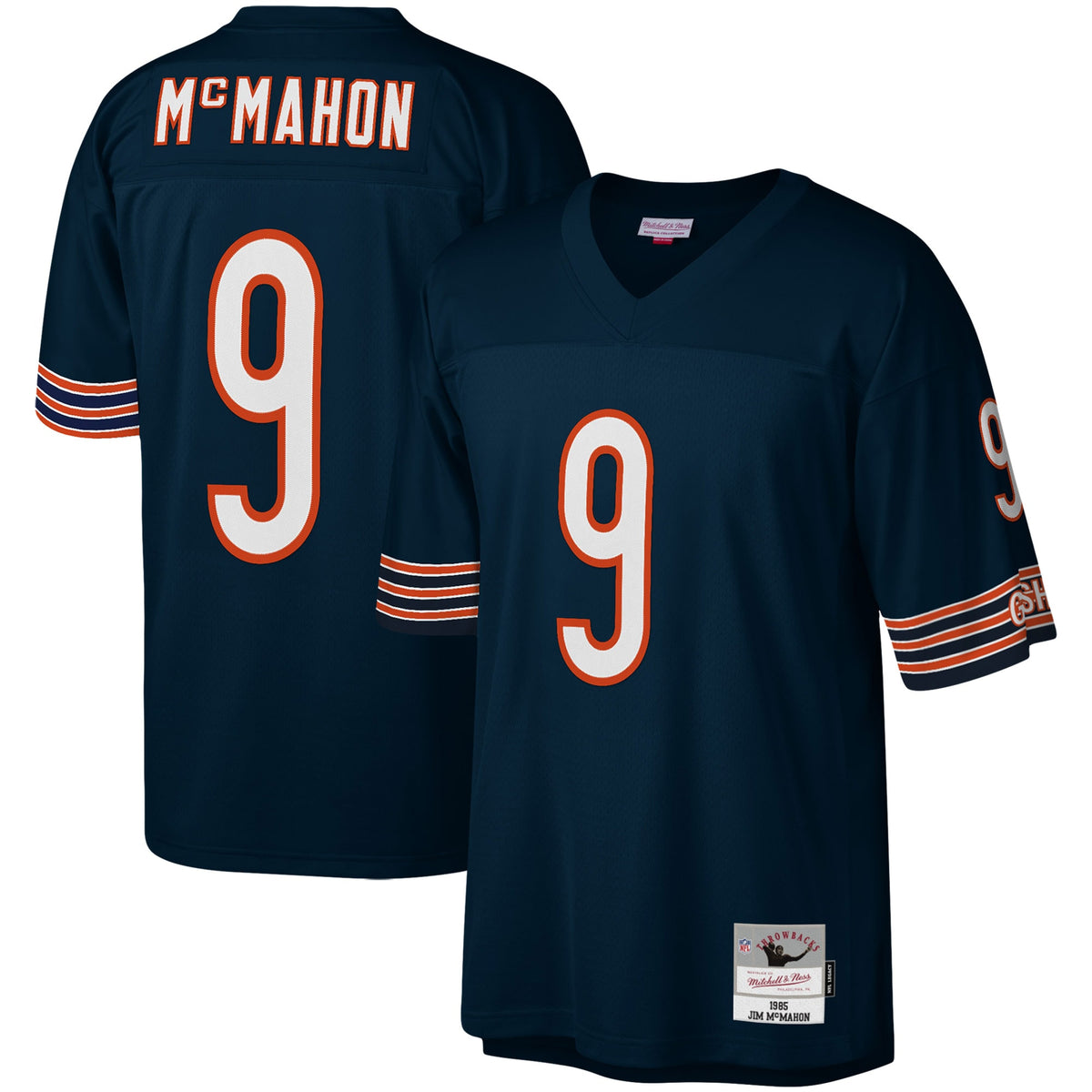 Jim McMahon Chicago Bears Mitchell Ness Legacy Replica Jersey Navy