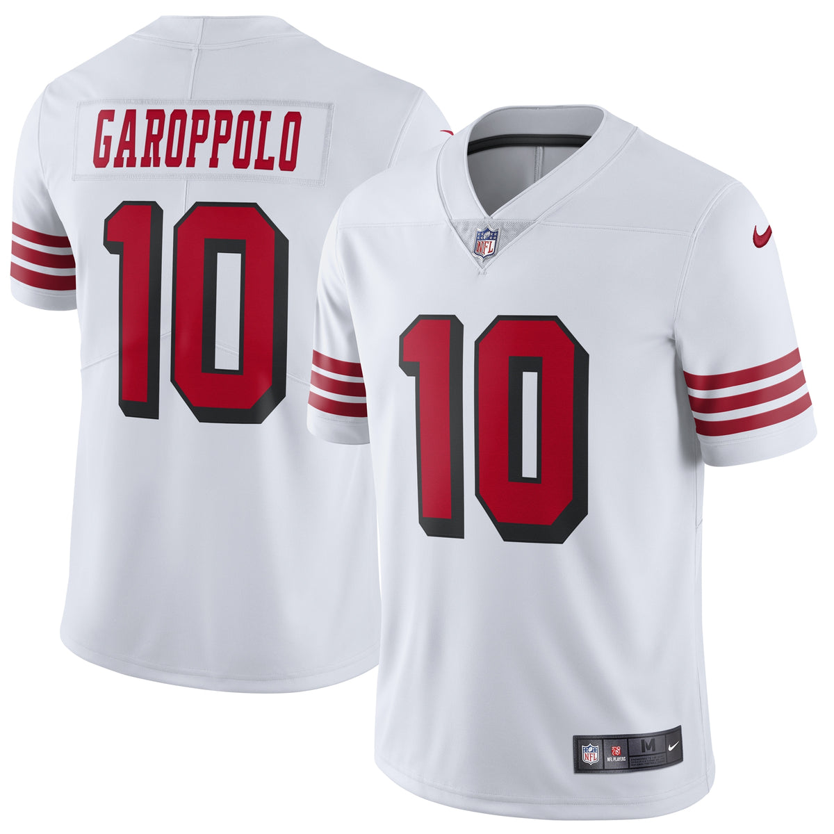 Jimmy Garoppolo San Francisco 49ers Nike Color Rush Vapor Untouchable Limited Player Jersey White