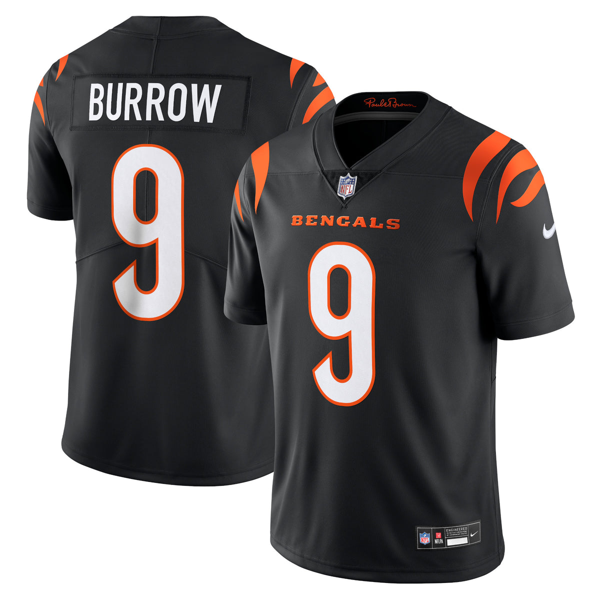Joe Burrow Cincinnati Bengals Nike Vapor Untouchable Limited Jersey Black