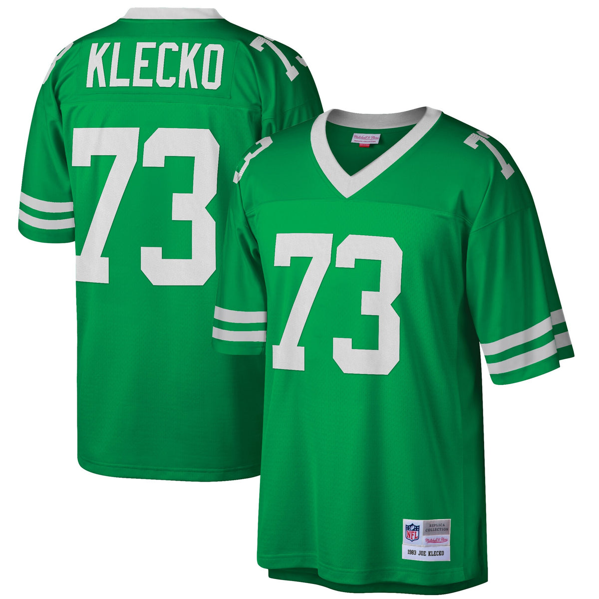Joe Klecko New York Jets Mitchell Ness Retired Player Legacy Replica Jersey Green