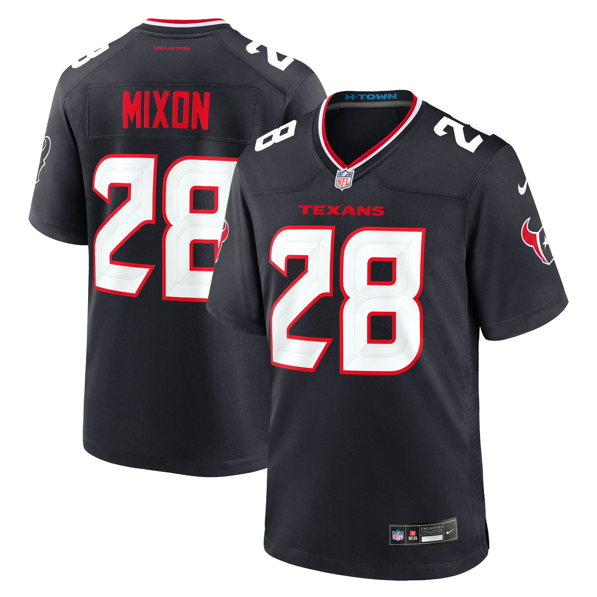 Joe Mixon Houston Texans Nike Game Jersey Navy