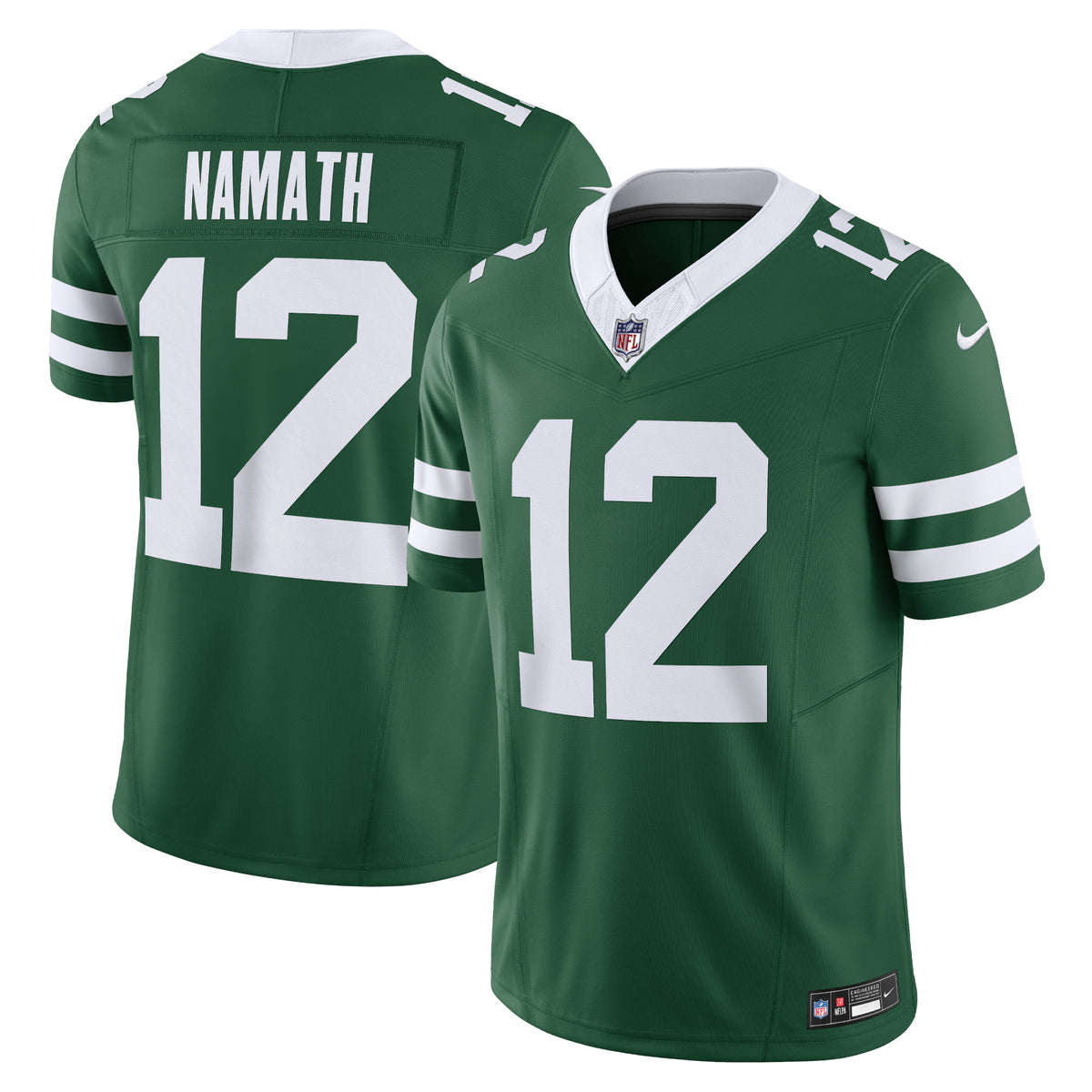 Joe Namath New York Jets Nike Vapor F.U.S.E. Limited Jersey Legacy Green