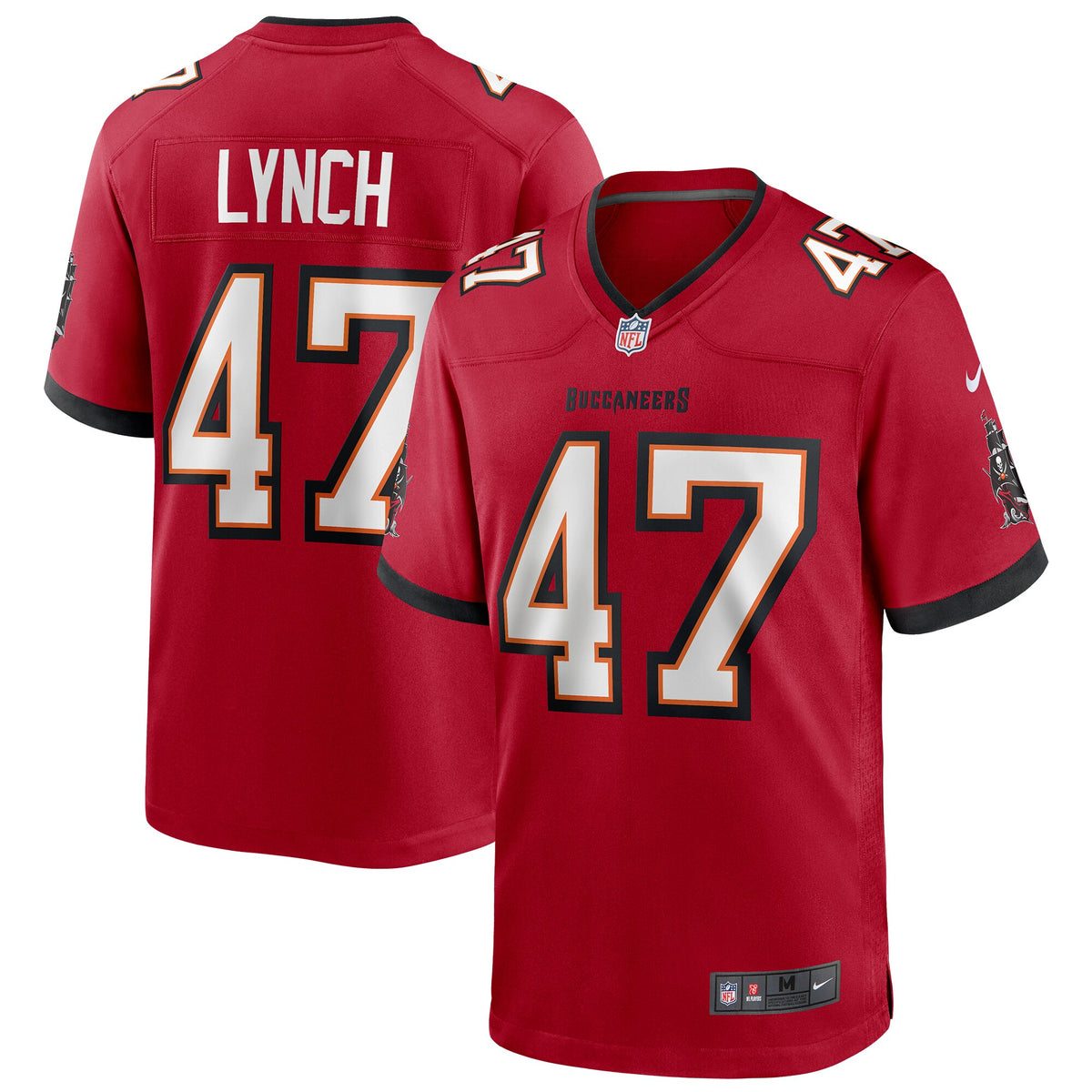 John Lynch Tampa Bay Buccaneers Nike Game Retired Player Jersey Red