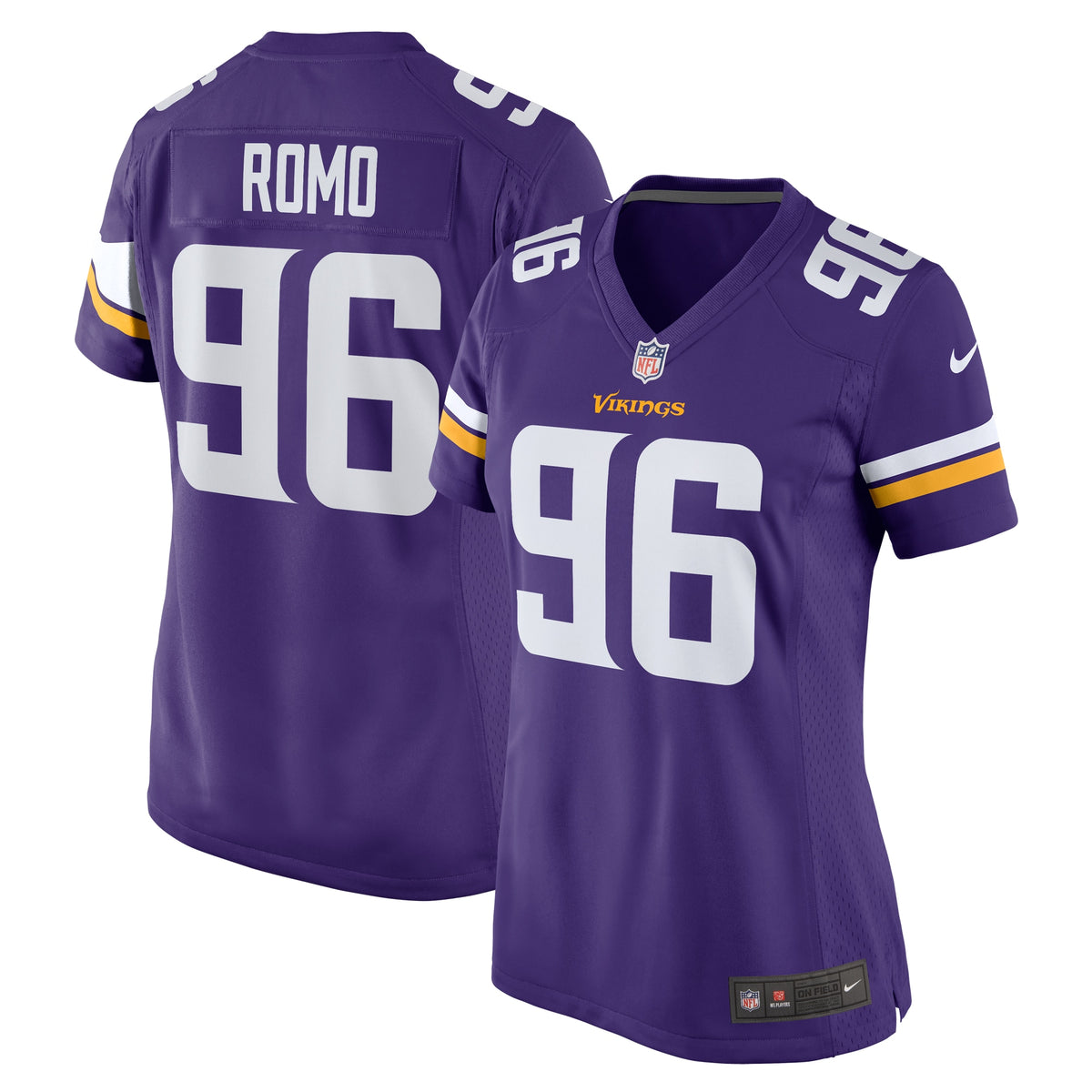 John Parker Romo Minnesota Vikings Nike Women's Game Jersey Purple