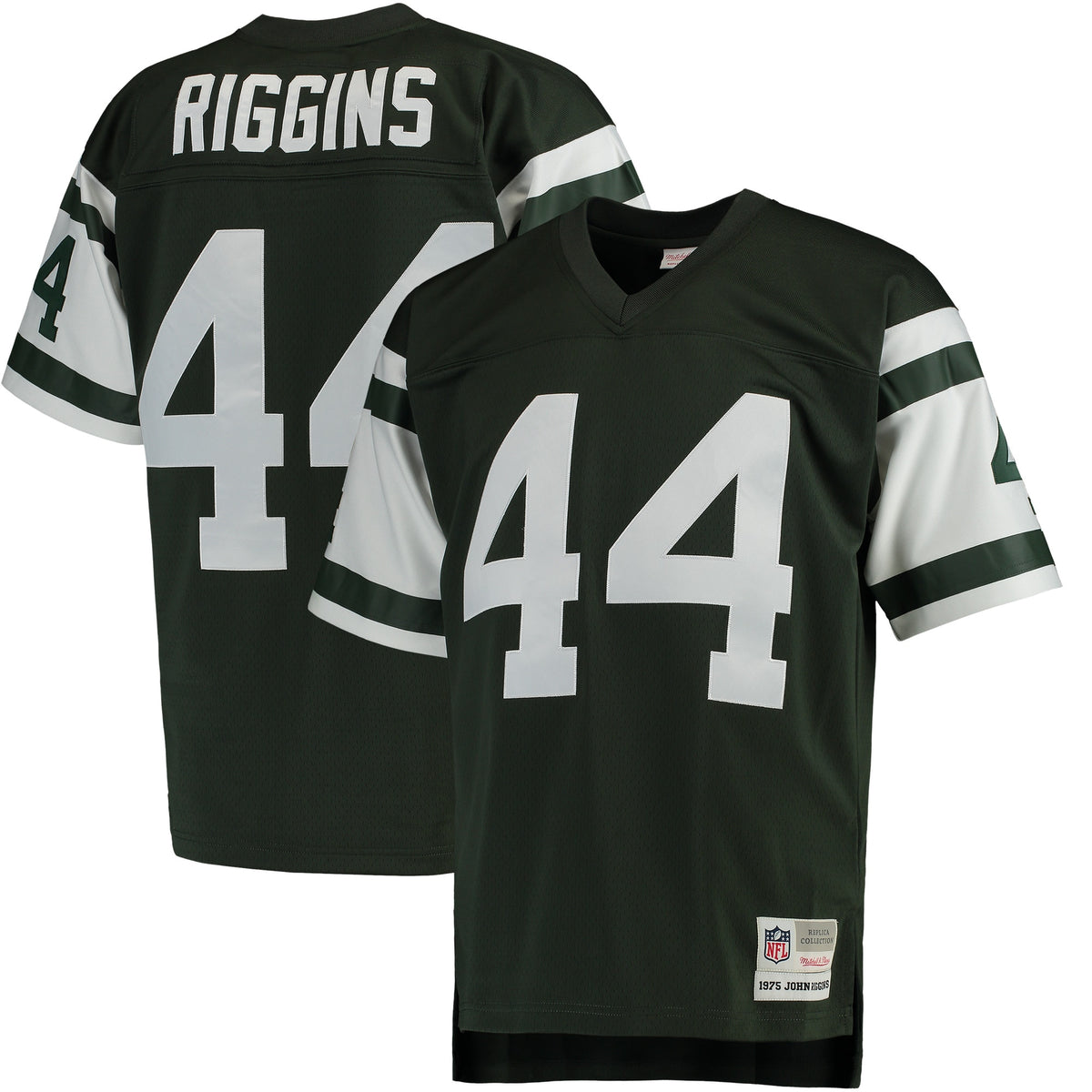 John Riggins New York Jets Mitchell Ness Retired Player Legacy Replica Jersey Green