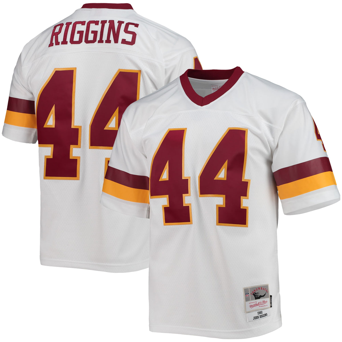 John Riggins Washington Football Team Mitchell Ness Legacy Replica Jersey White