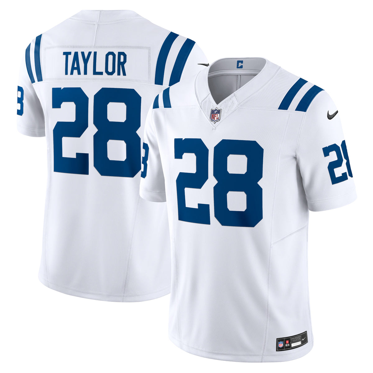 Jonathan Taylor Indianapolis Colts Nike Vapor F.U.S.E. Limited Jersey White