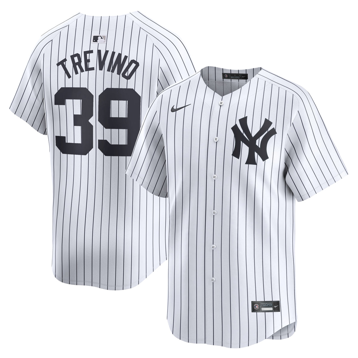 Jose Trevino New York Yankees Nike Home Limited Player Jersey White