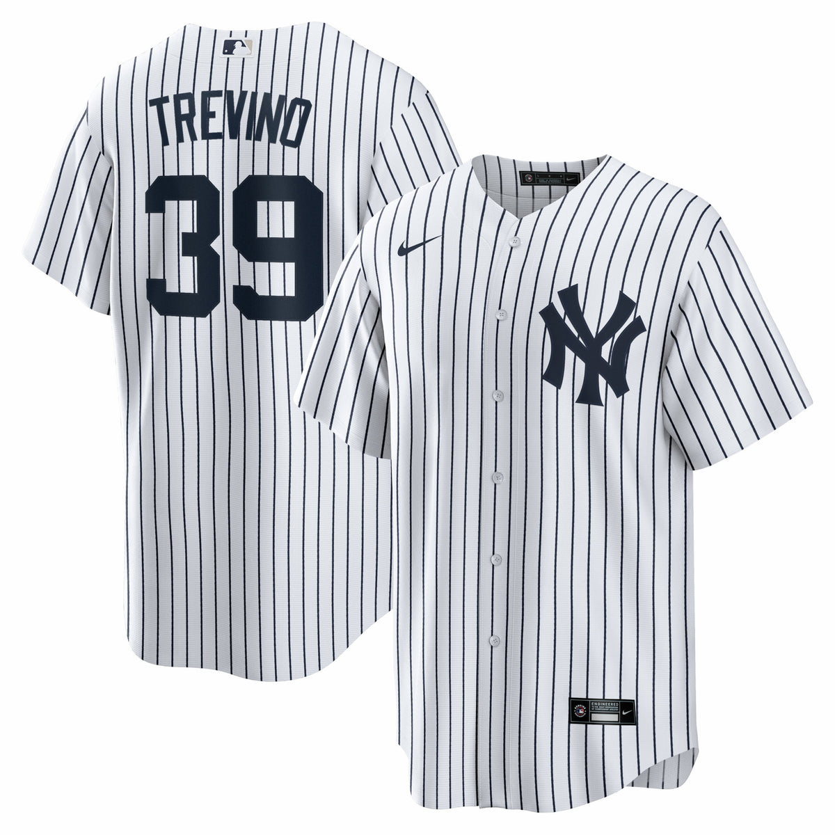Jose Trevino New York Yankees Nike Home Replica Player Jersey White