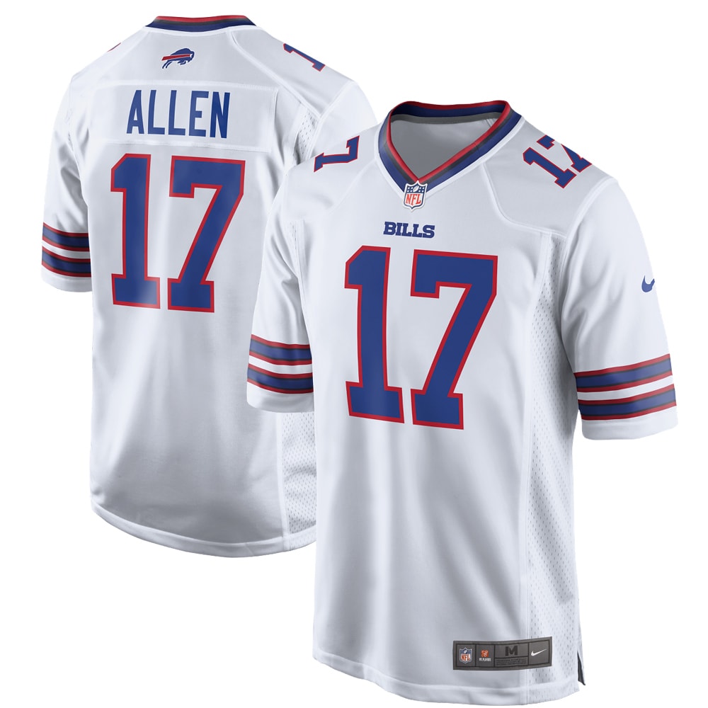 Josh Allen Buffalo Bills Nike Game Player Jersey White