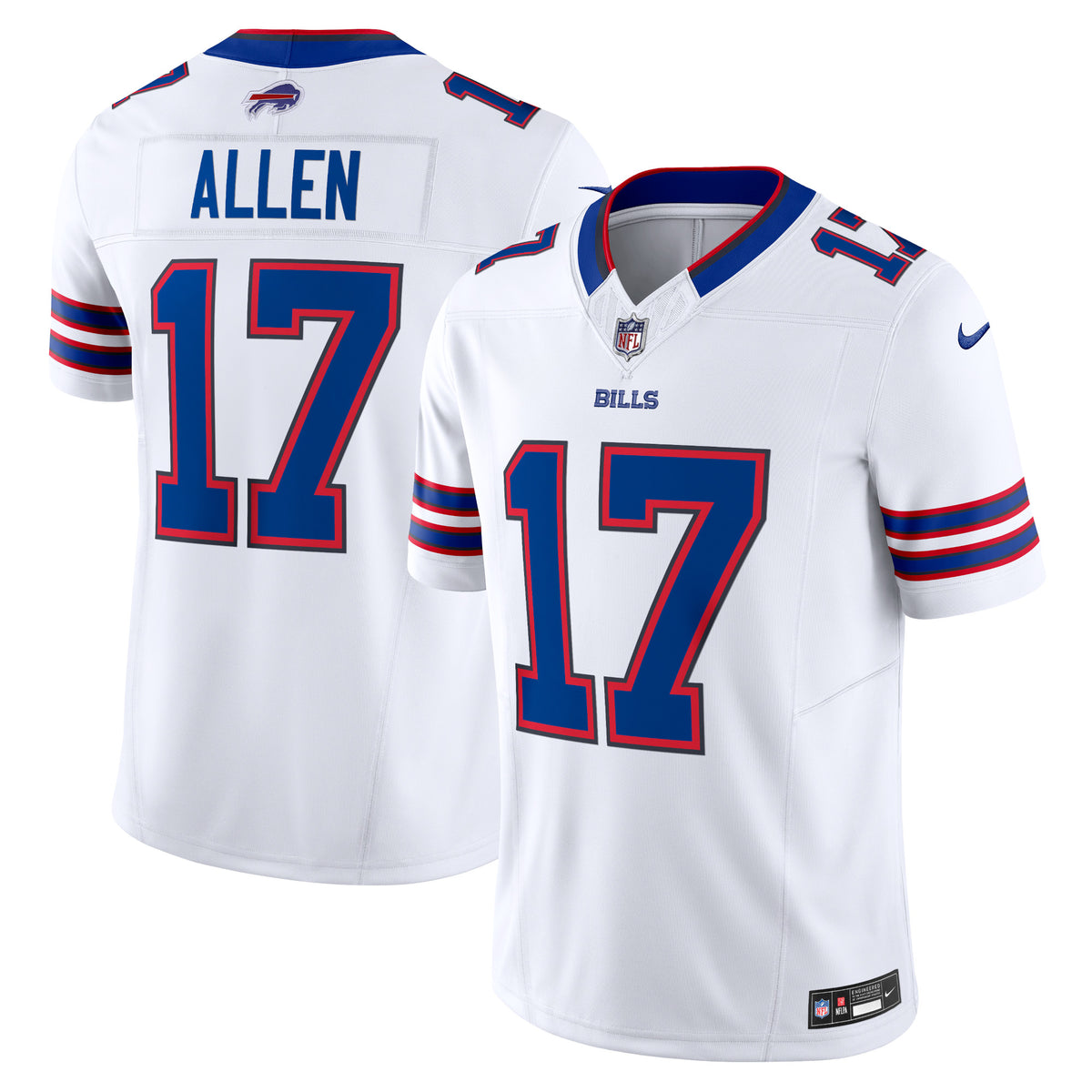 Josh Allen Buffalo Bills Nike Vapor F.U.S.E. Limited Jersey White