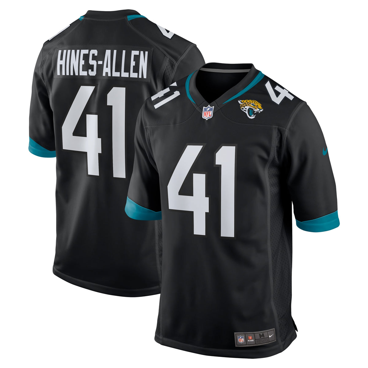 Josh Hines-Allen Jacksonville Jaguars Nike Alternate Player Game Jersey Black
