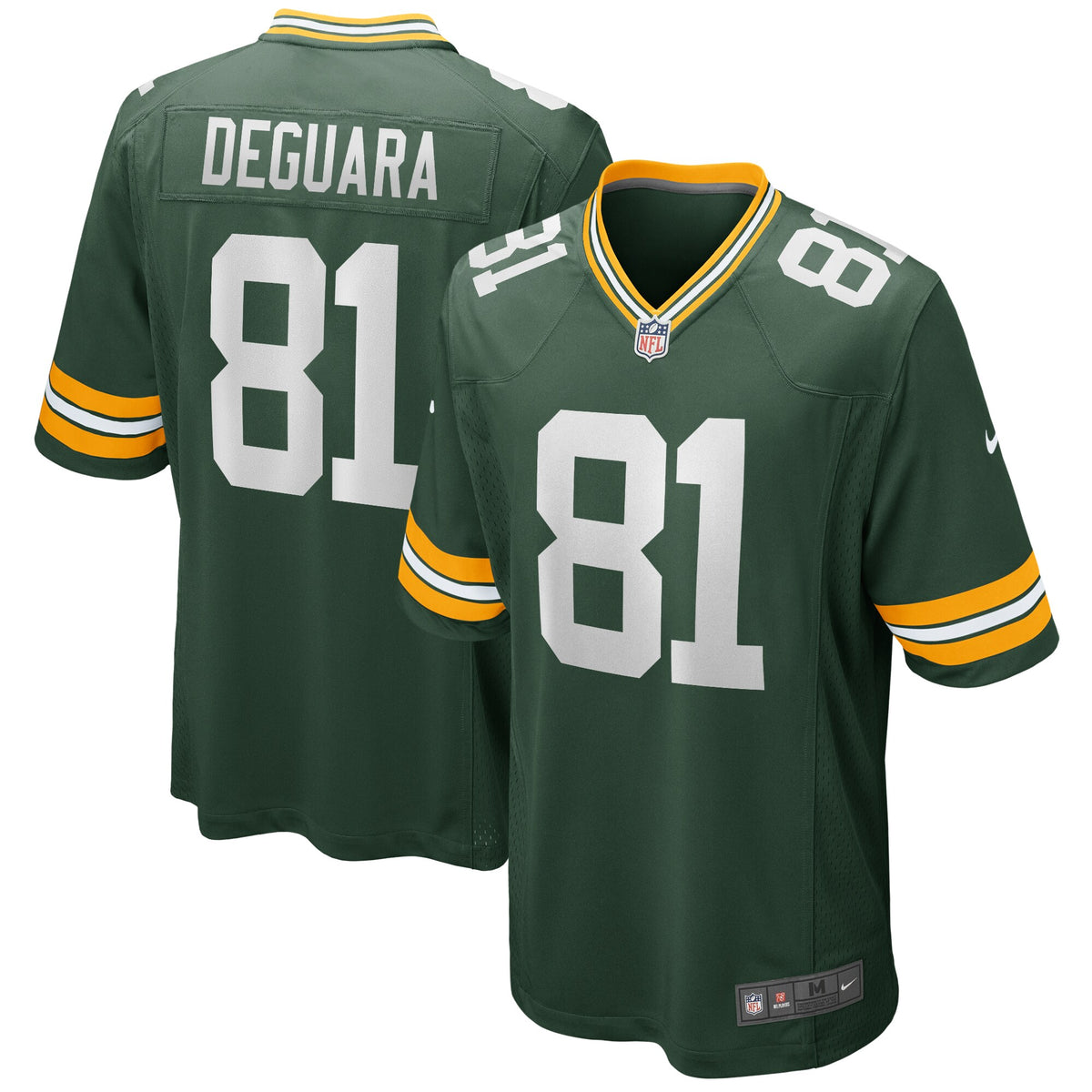 Josiah Deguara Green Bay Packers Nike Player Game Jersey Green