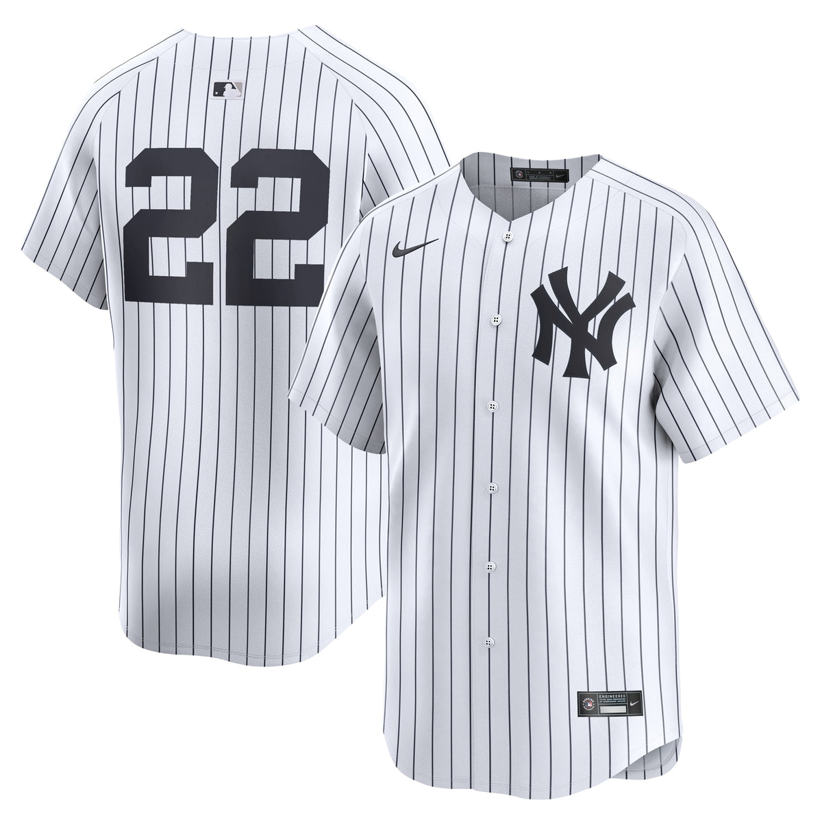 Juan Soto New York Yankees Nike Home Limited Player Jersey White