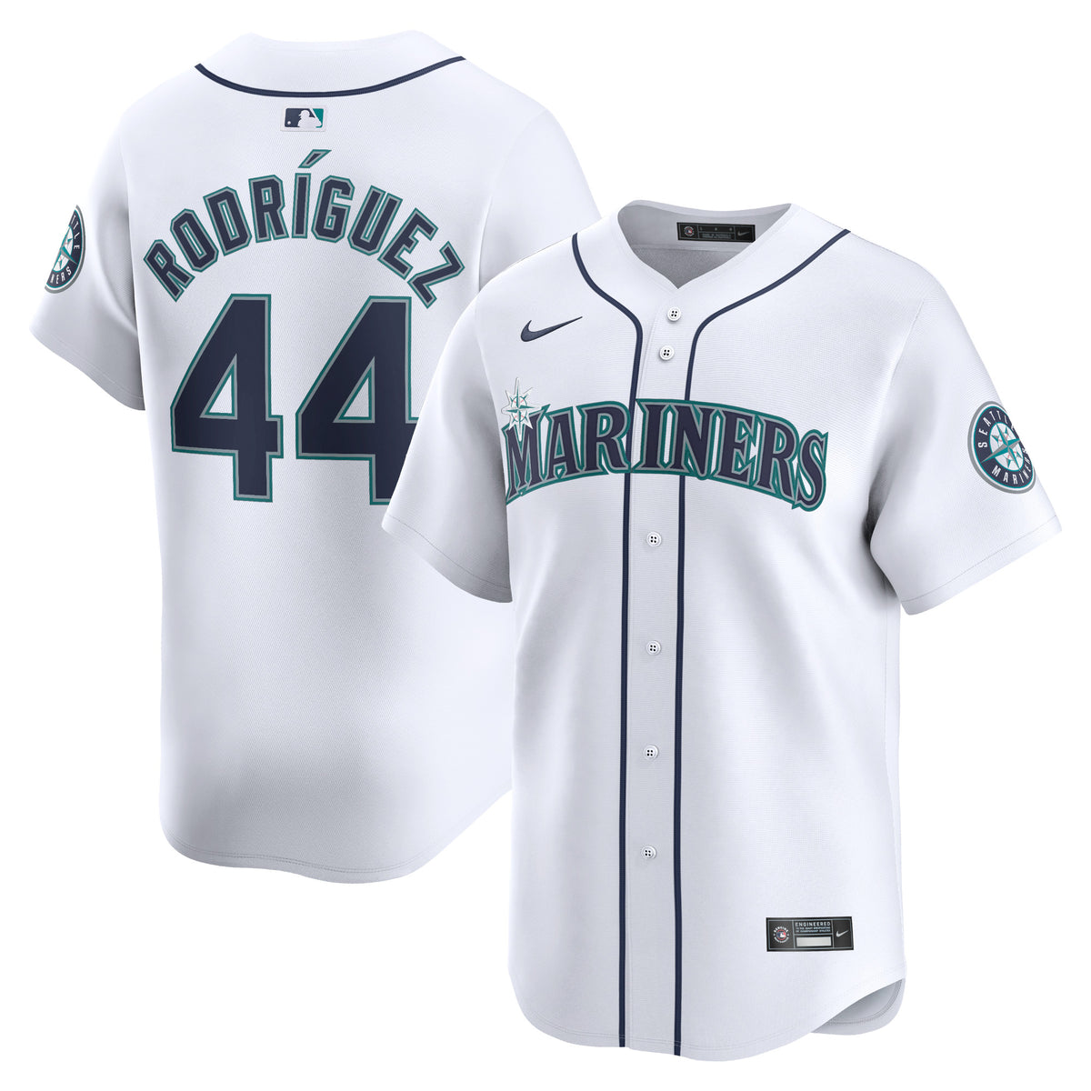 Julio Rodríguez Seattle Mariners Nike Home Limited Player Jersey White