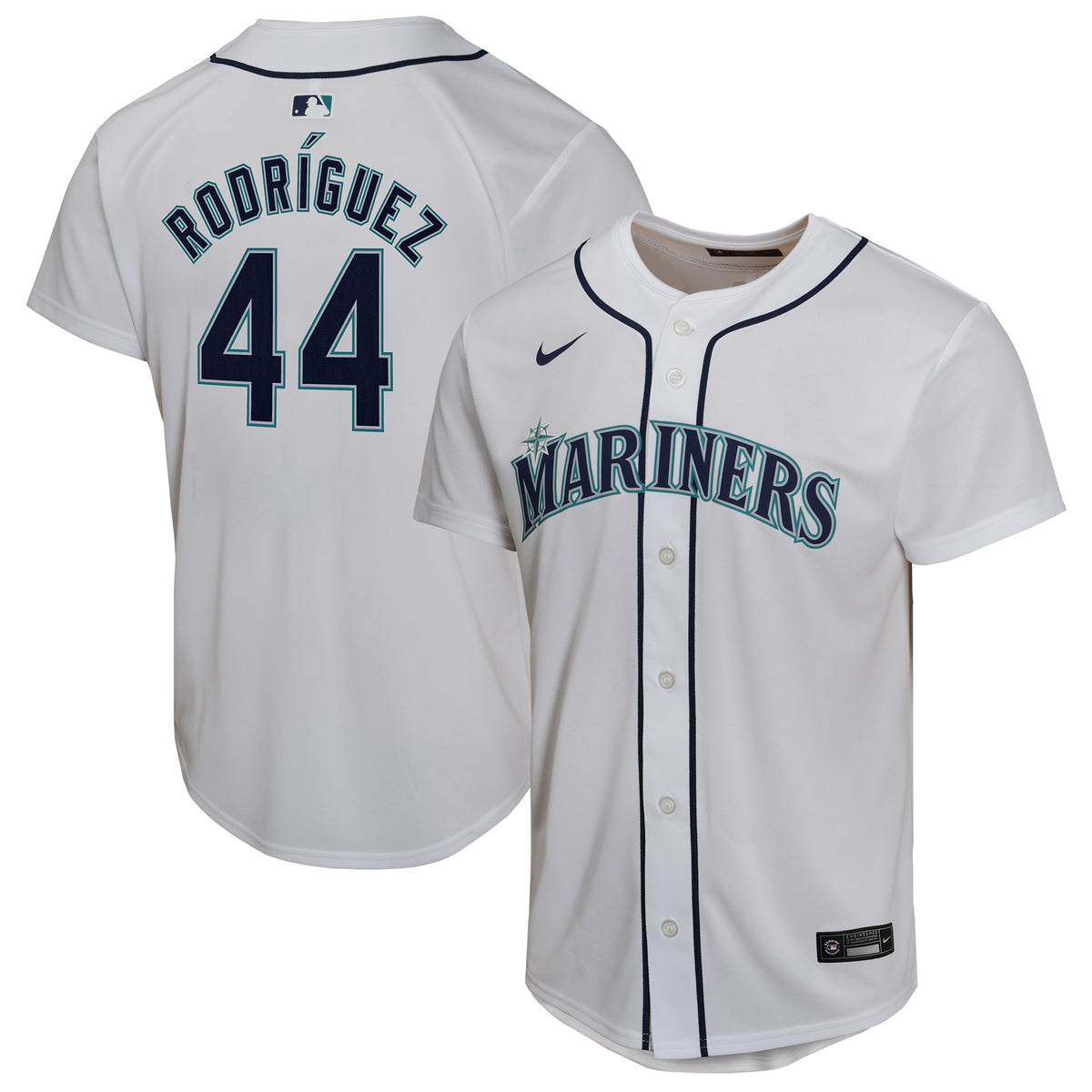 Julio Rodríguez Seattle Mariners Nike Youth Home Game Player Jersey White