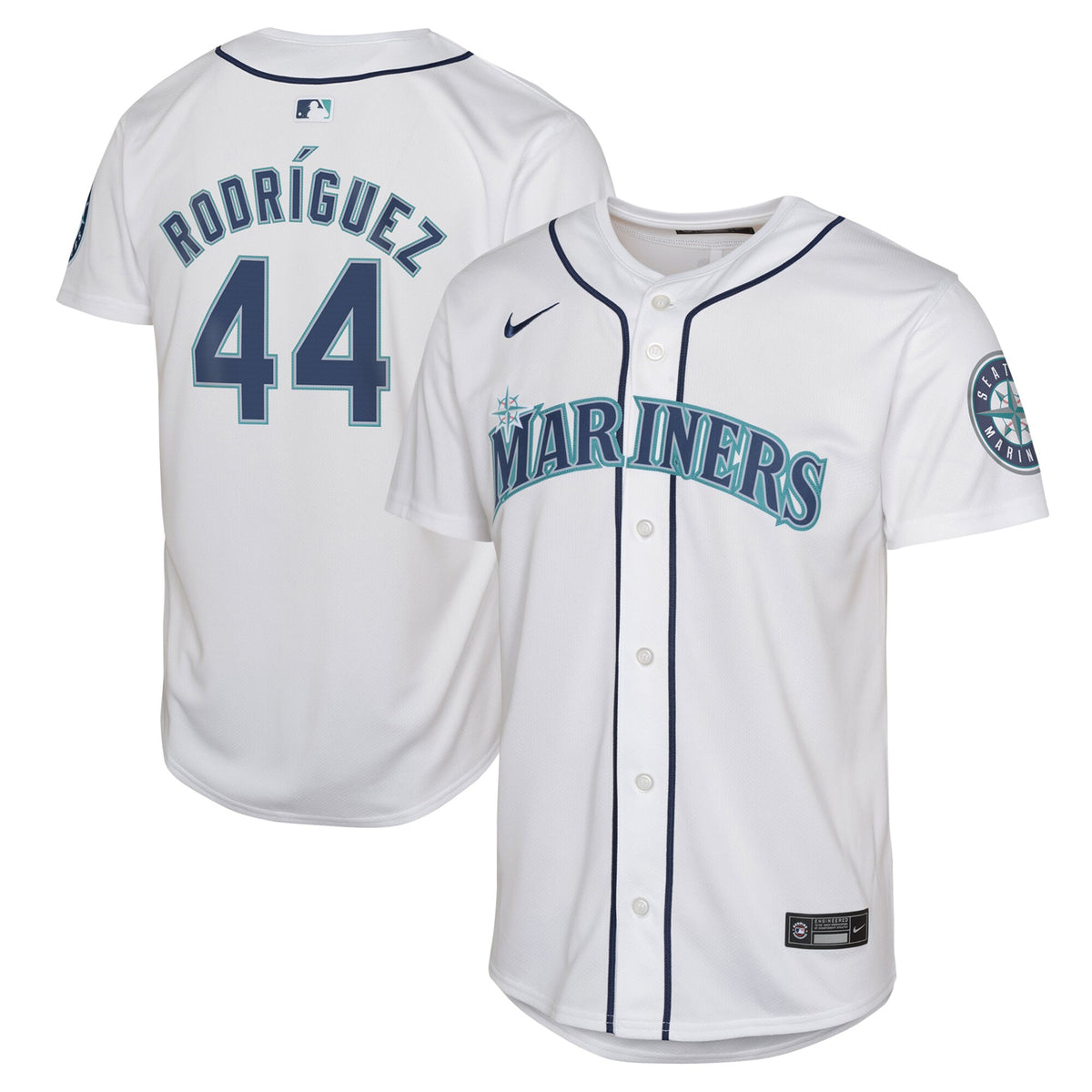 Julio Rodríguez Seattle Mariners Nike Youth Home Limited Player Jersey White