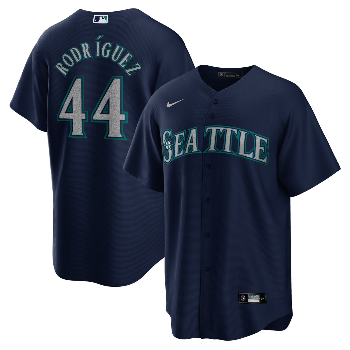 Julio Rodriguez Seattle Mariners Nike Official Replica Player Jersey Navy