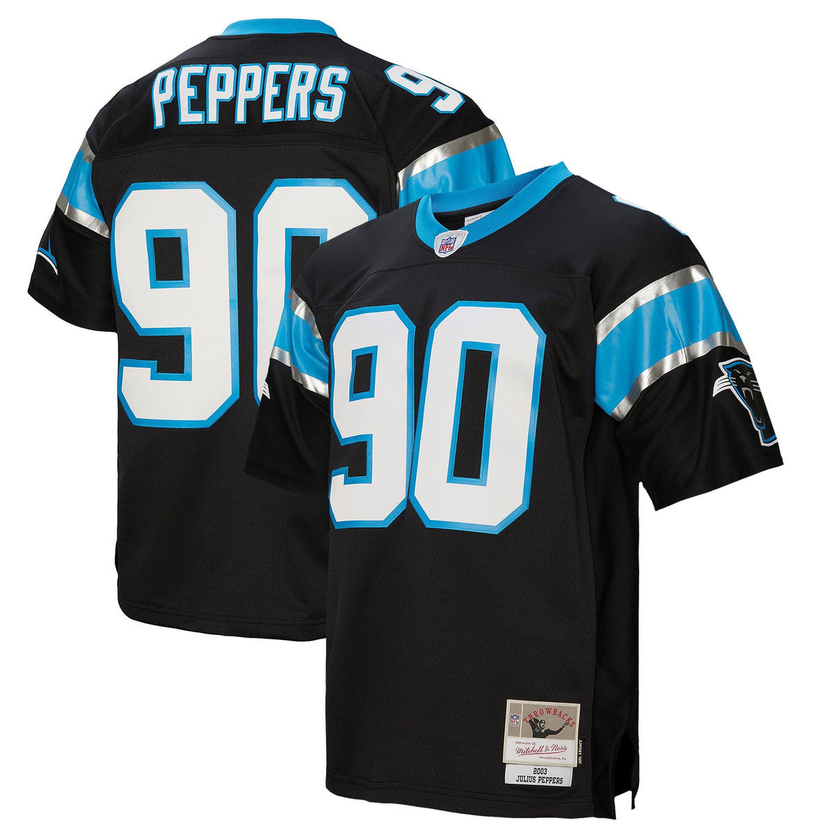 Julius Peppers Carolina Panthers Mitchell Ness Legacy Replica Jersey Black