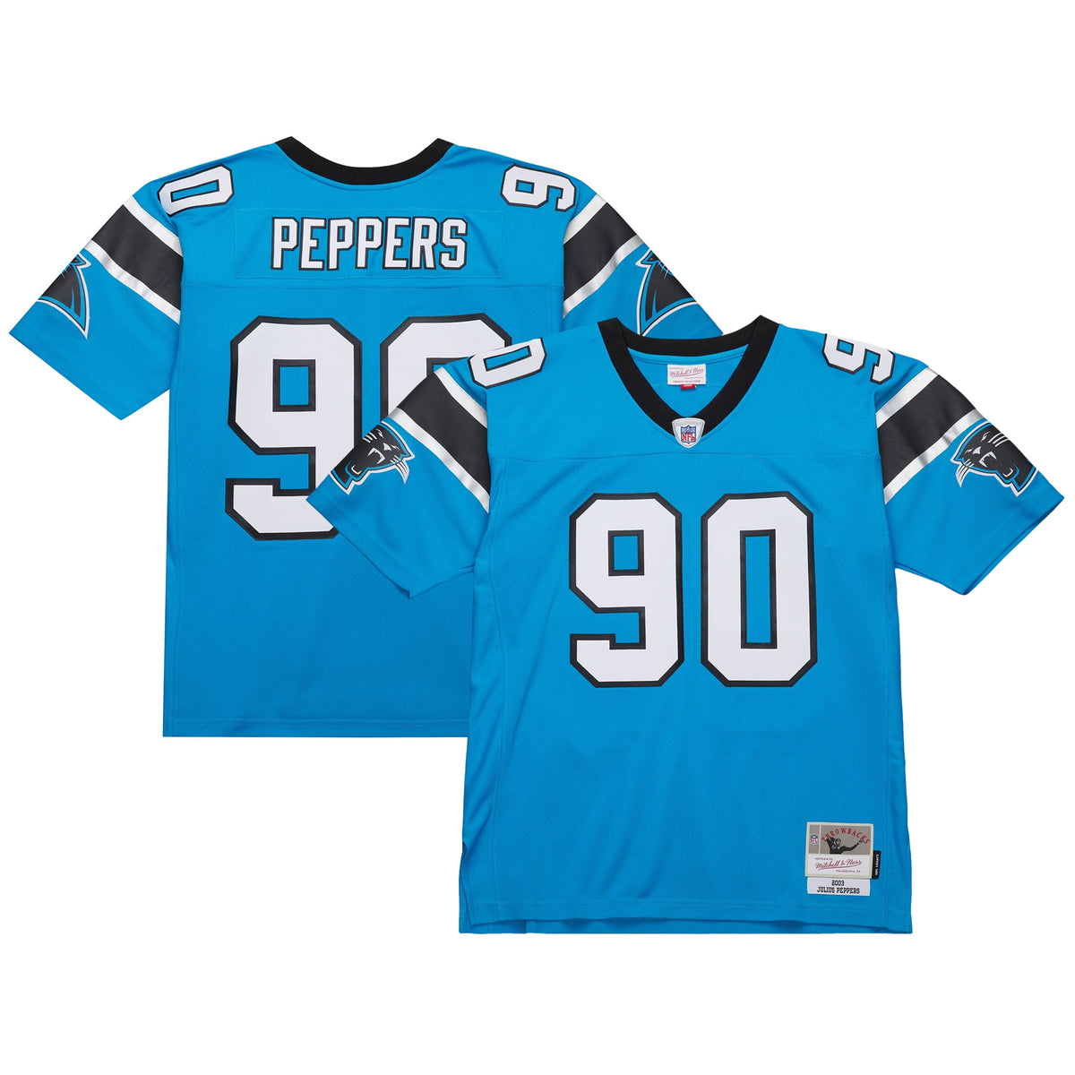Julius Peppers Carolina Panthers Mitchell Ness Legacy Replica Jersey Blue