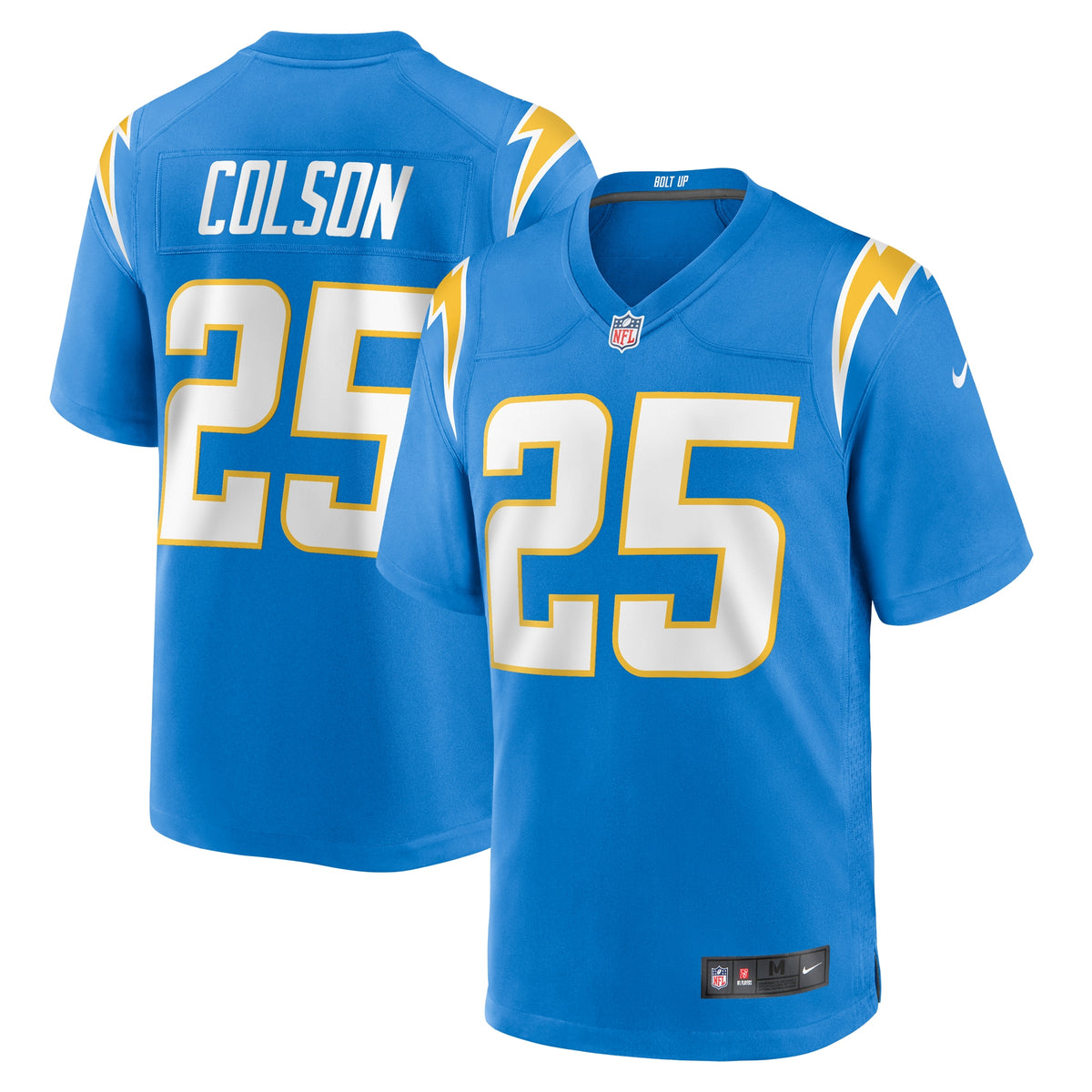 Junior Colson Los Angeles Chargers Nike Team Game Jersey Powder Blue