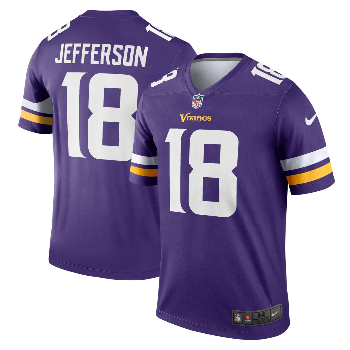 Justin Jefferson Minnesota Vikings Nike Legend Jersey Purple