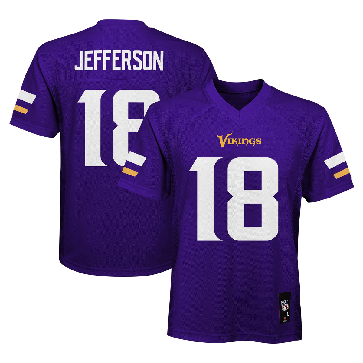 Justin Jefferson Minnesota Vikings Preschool Replica Player Jersey Purple