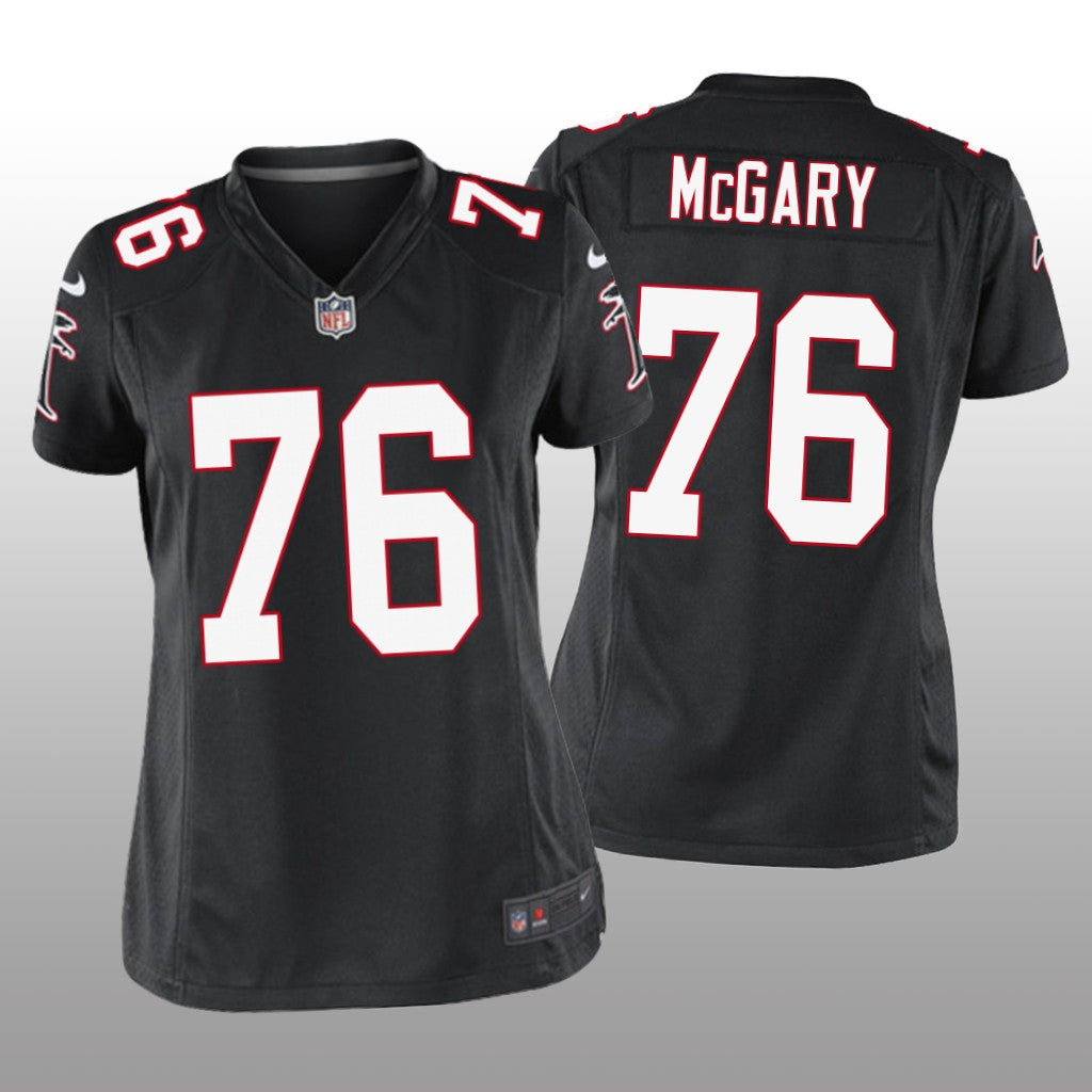 Kaleb McGary Atlanta Falcons Black Draft Alternate Game Jersey