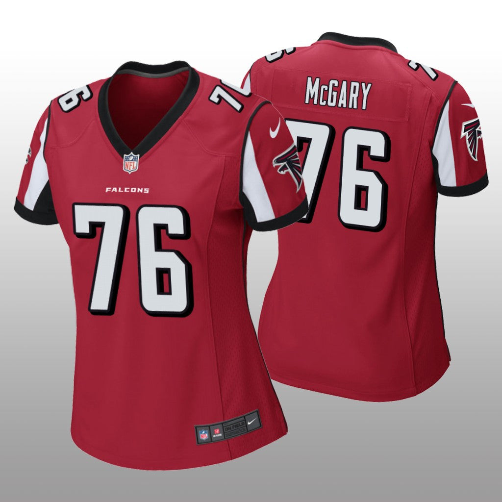 Kaleb McGary Atlanta Falcons Red Draft Game Jersey