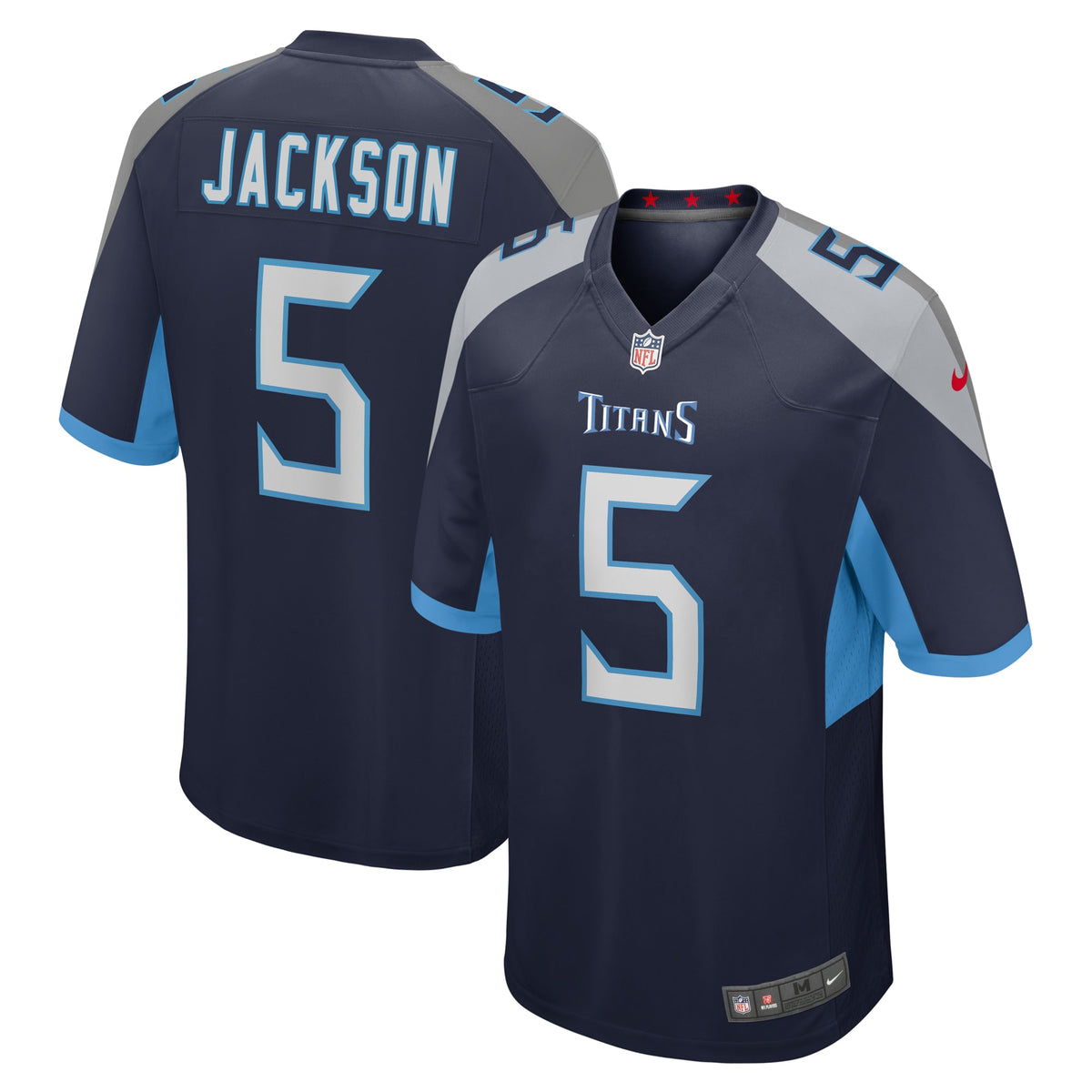 Kearis Jackson Tennessee Titans Nike Team Game Jersey Navy