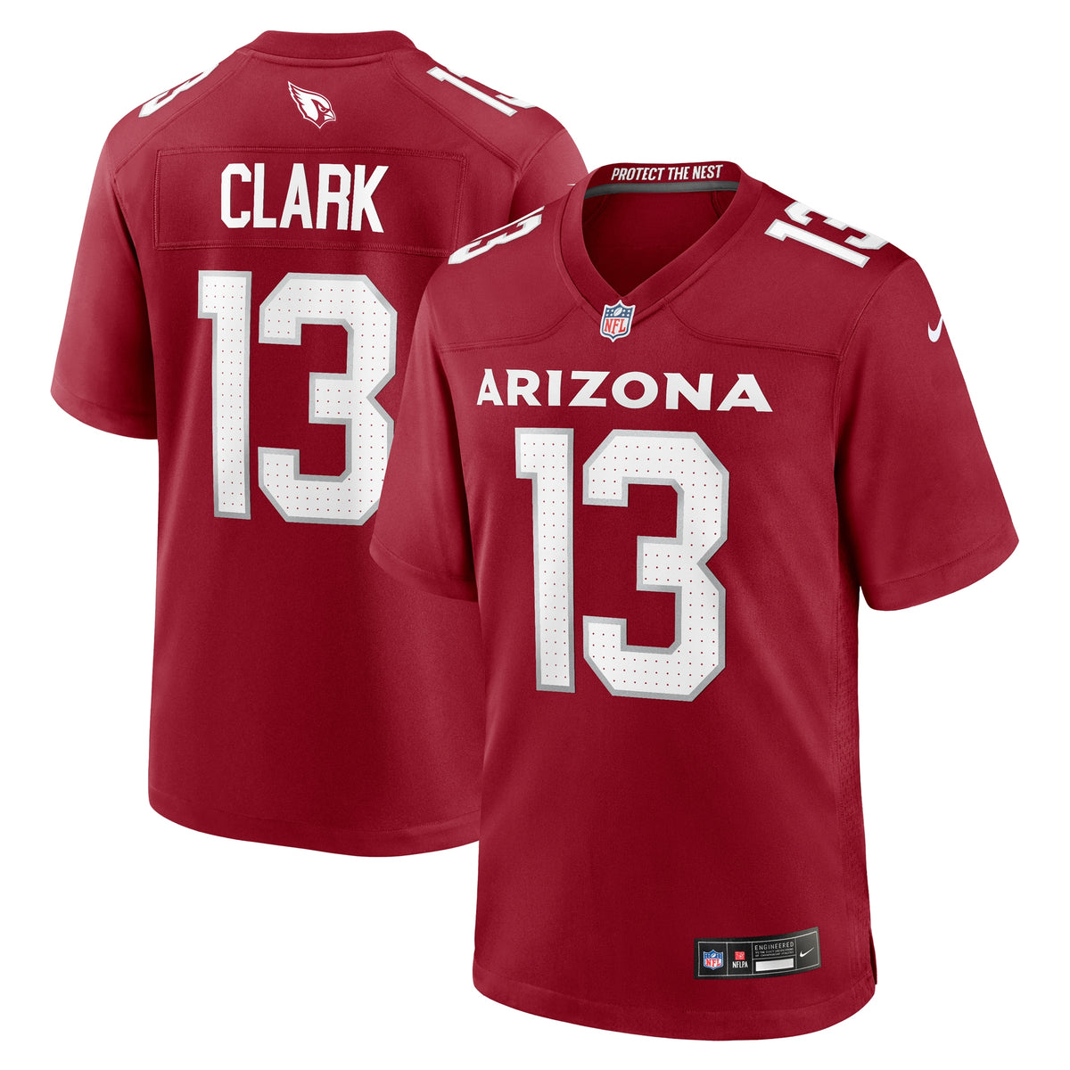 Kei&'Trel Clark Arizona Cardinals Nike Game Jersey Cardinal