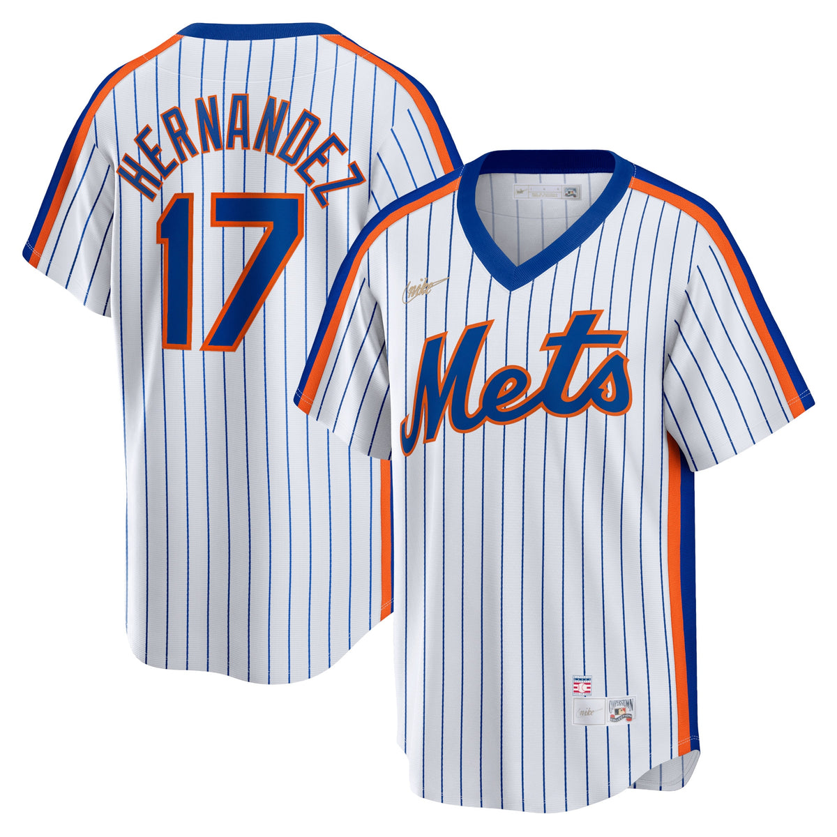Keith Hernandez New York Mets Nike Home Cooperstown Collection Player Jersey White