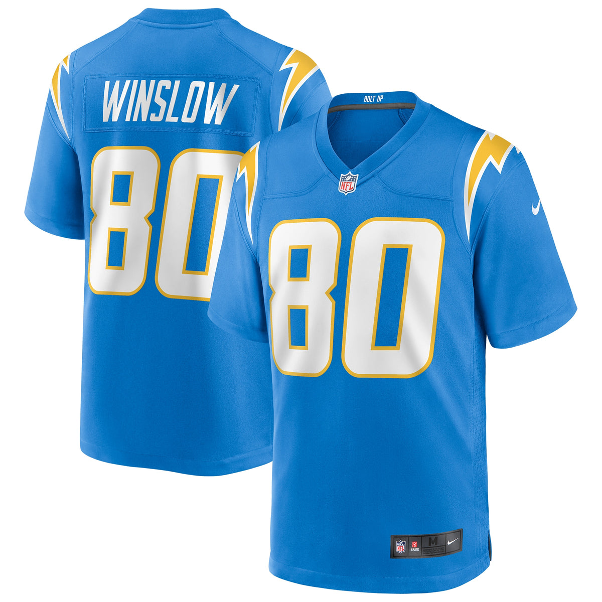 Kellen Winslow Los Angeles Chargers Nike Game Retired Player Jersey Powder Blue