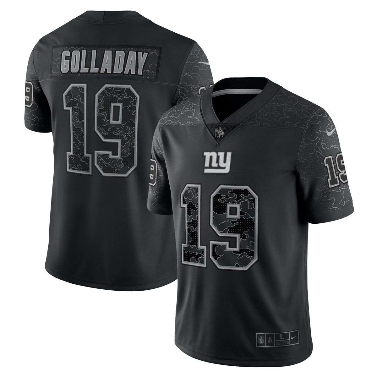 Kenny Golladay New York Giants Nike RFLCTV Limited Jersey Black