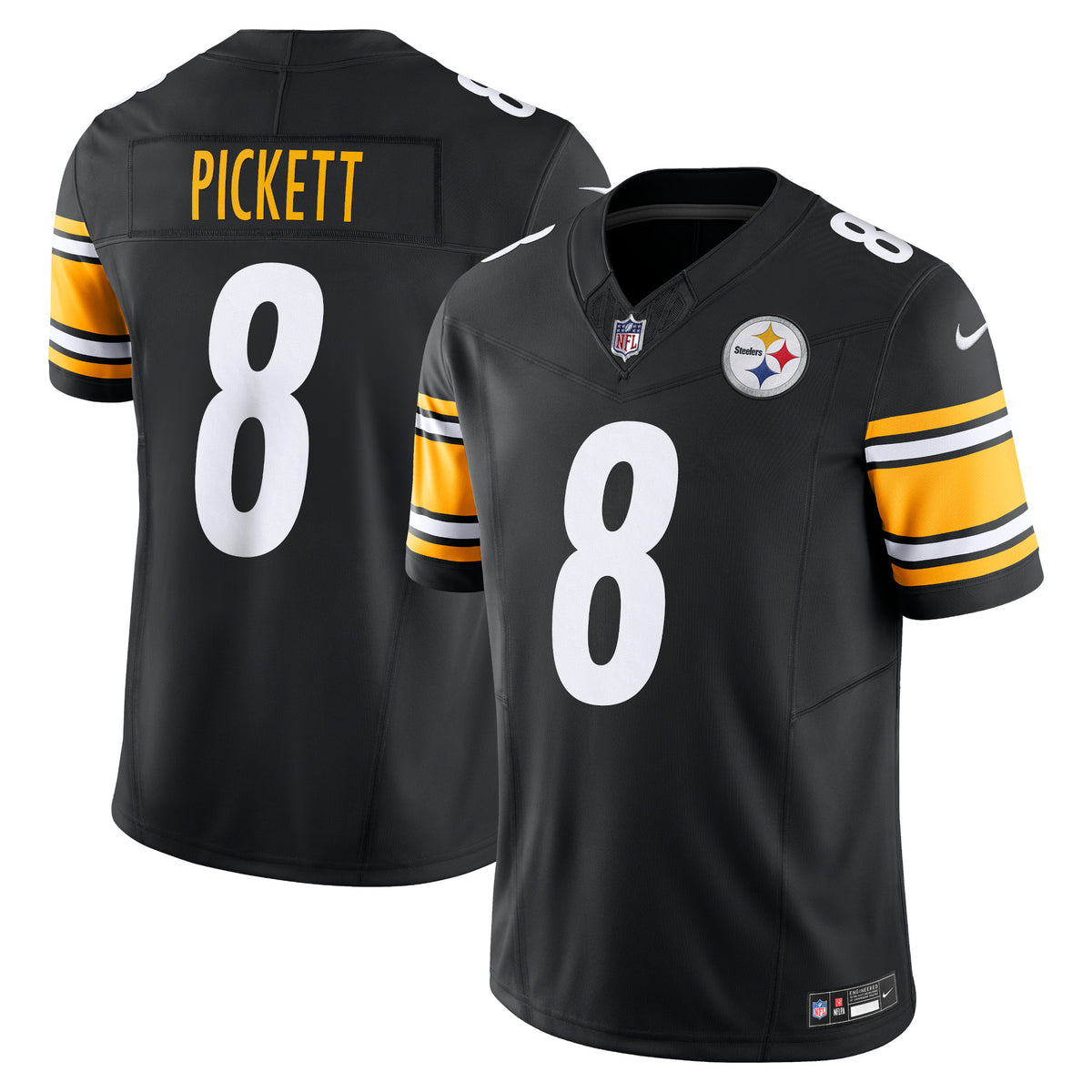 Kenny Pickett Pittsburgh Steelers Nike Vapor F.U.S.E. Limited Jersey Black