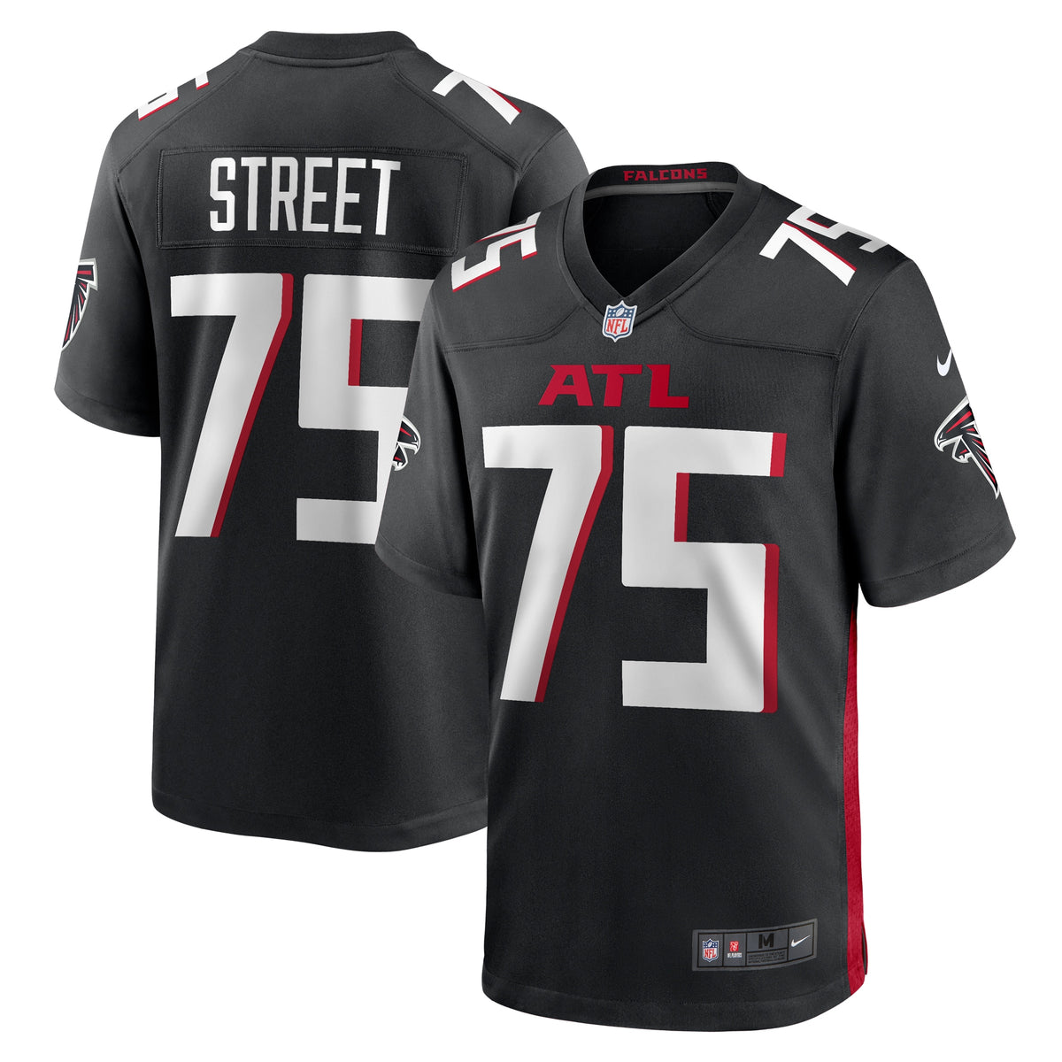 Kentavius Street Atlanta Falcons Nike Game Jersey Black